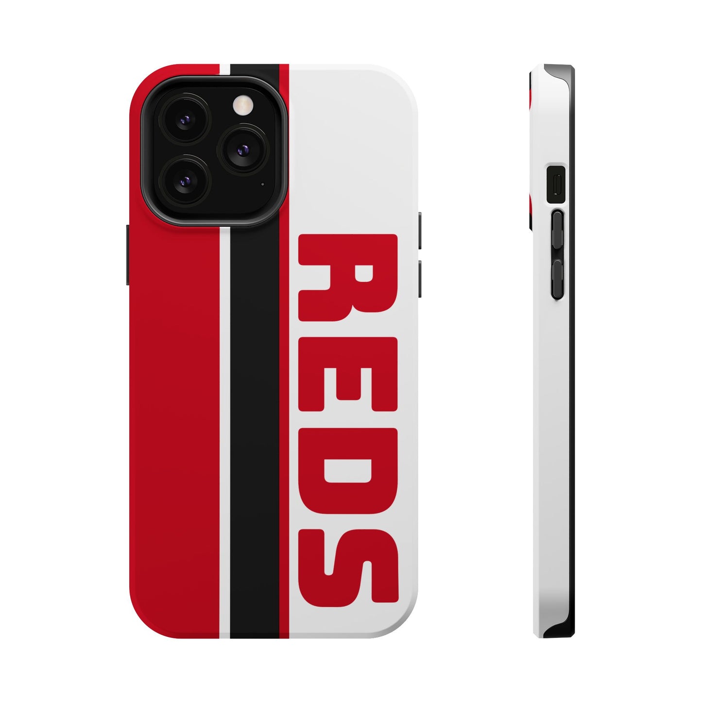 Reds Phone Case, Magnetic Phone Case, Retro Phone Case, Baseball Case for iPhone or Samsung, Reds Baseball Case