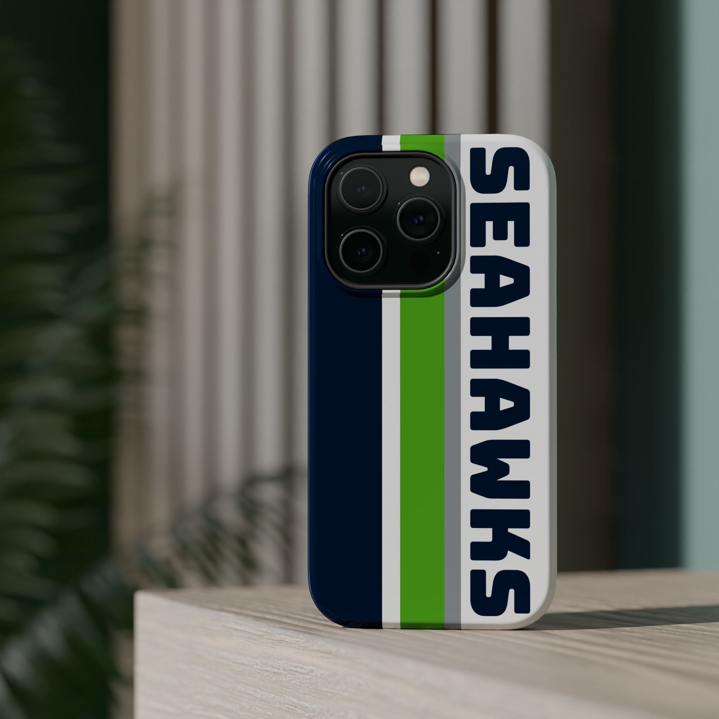 Seahawks Phone Case, Magnetic Phone Case, Retro Phone Case, Football Case for iPhone or Samsung