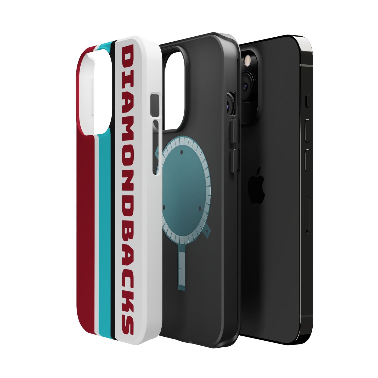 Diamondbacks Phone Case, Magnetic Phone Case, Retro Phone Case, Baseball Case for iPhone or Samsung