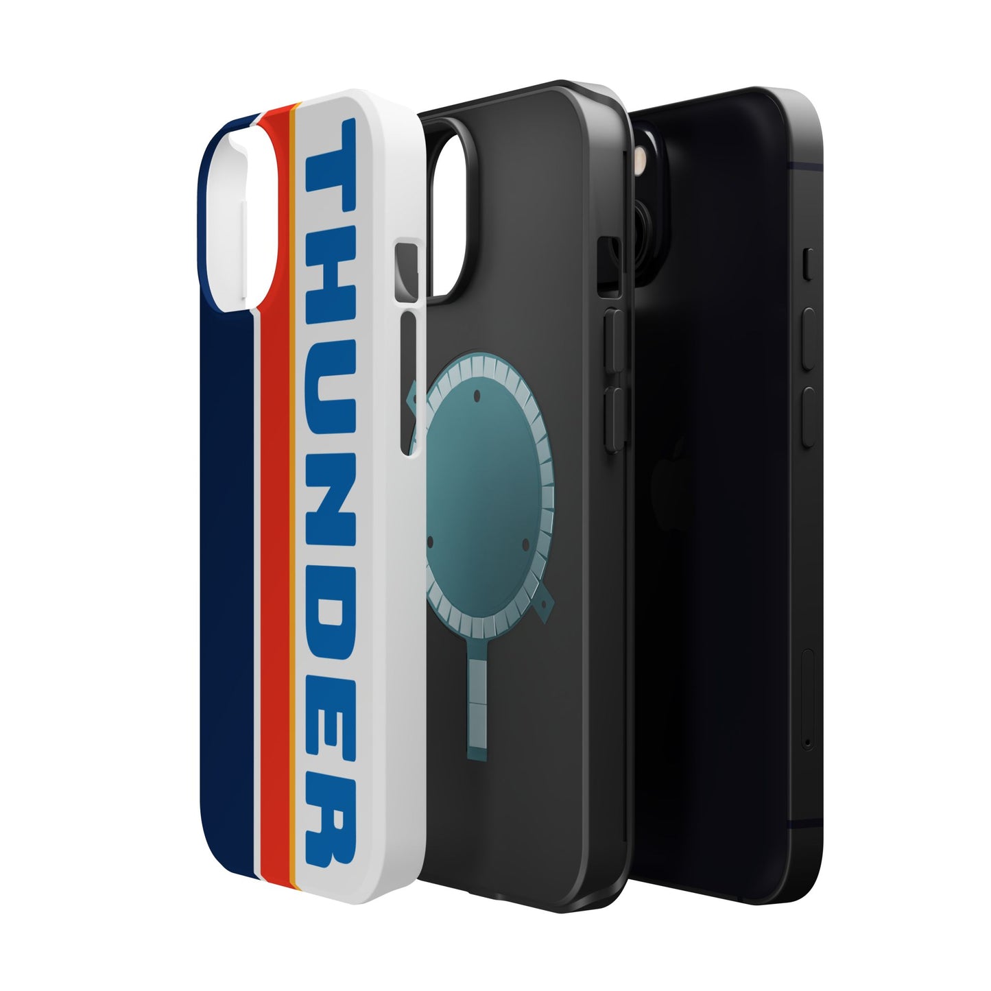 Thunder Phone Case, Magnetic Phone Case, Retro Phone Case, Basketball Gifts