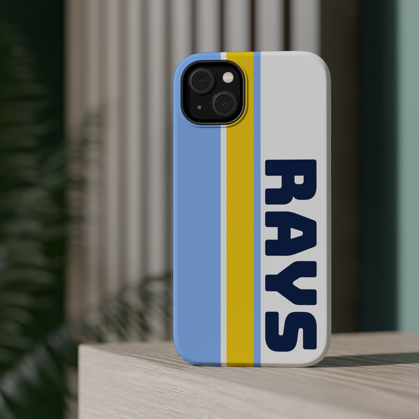 Rays Phone Case, Magnetic Phone Case, Retro Phone Case, Baseball Case for iPhone or Samsung, Rays Baseball Gifts