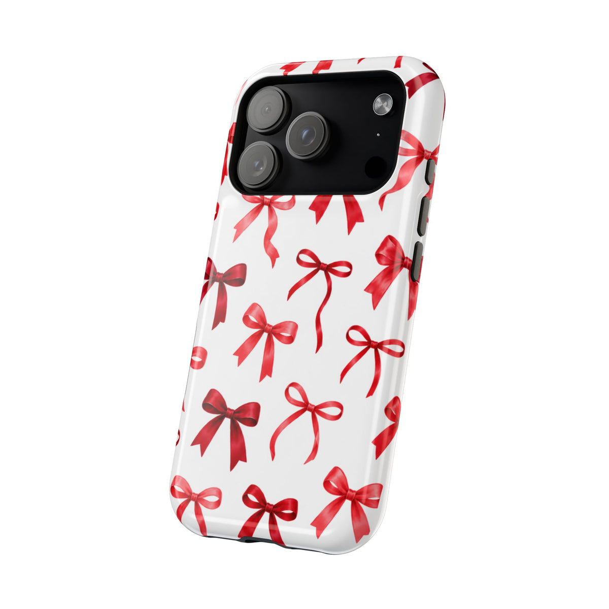 Red Ribbon Pattern Phone Case