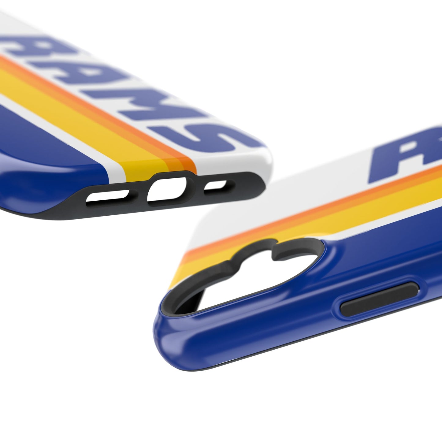 Rams Phone Case, Magnetic Phone Case, Retro Phone Case, Football Case for iPhone or Samsung
