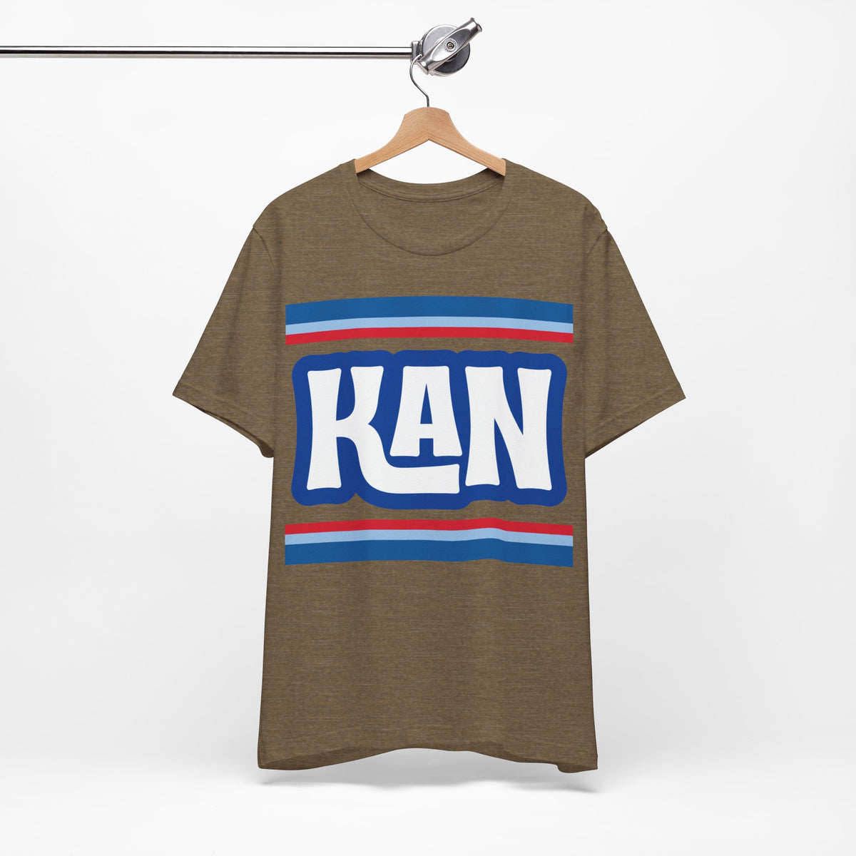 Retro KAN Shirt, Vintage Striped KAN T-Shirt