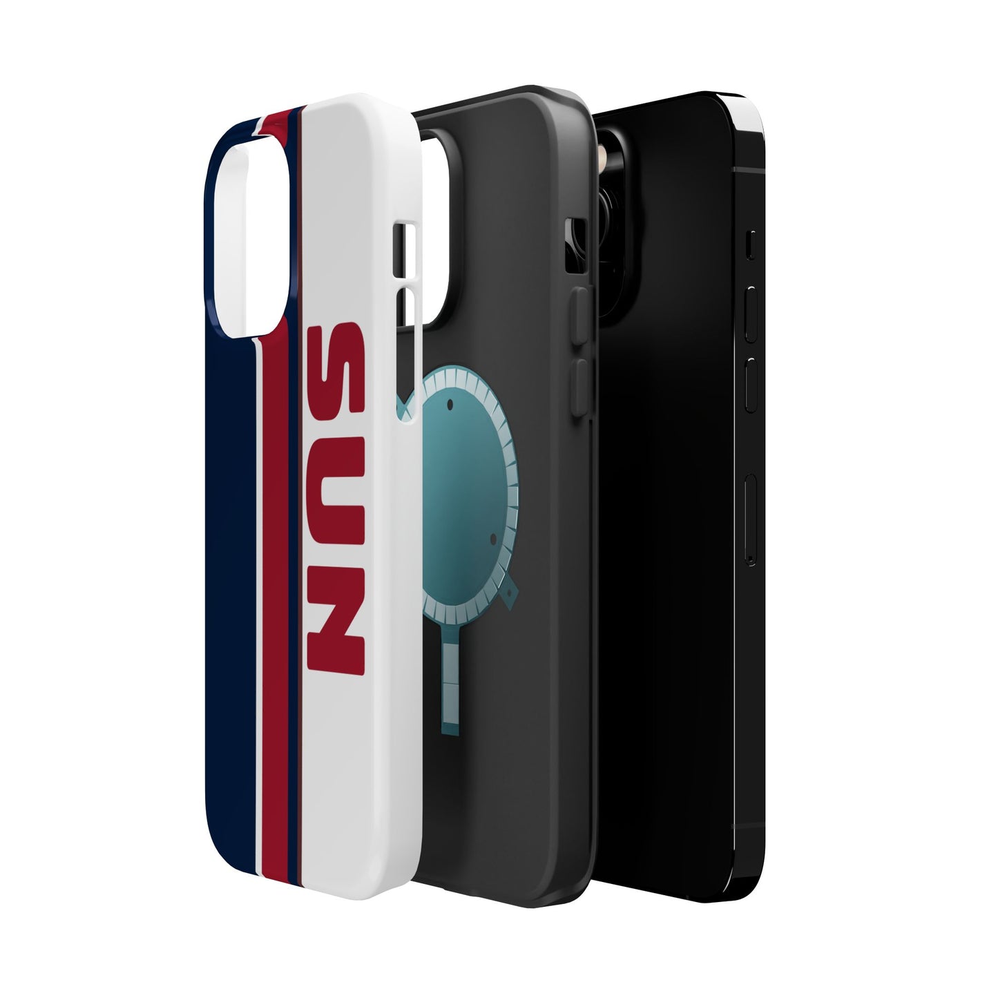 Sun Phone Case, Magnetic Phone Case, Retro Phone Case, Matte/Glossy Phone Case