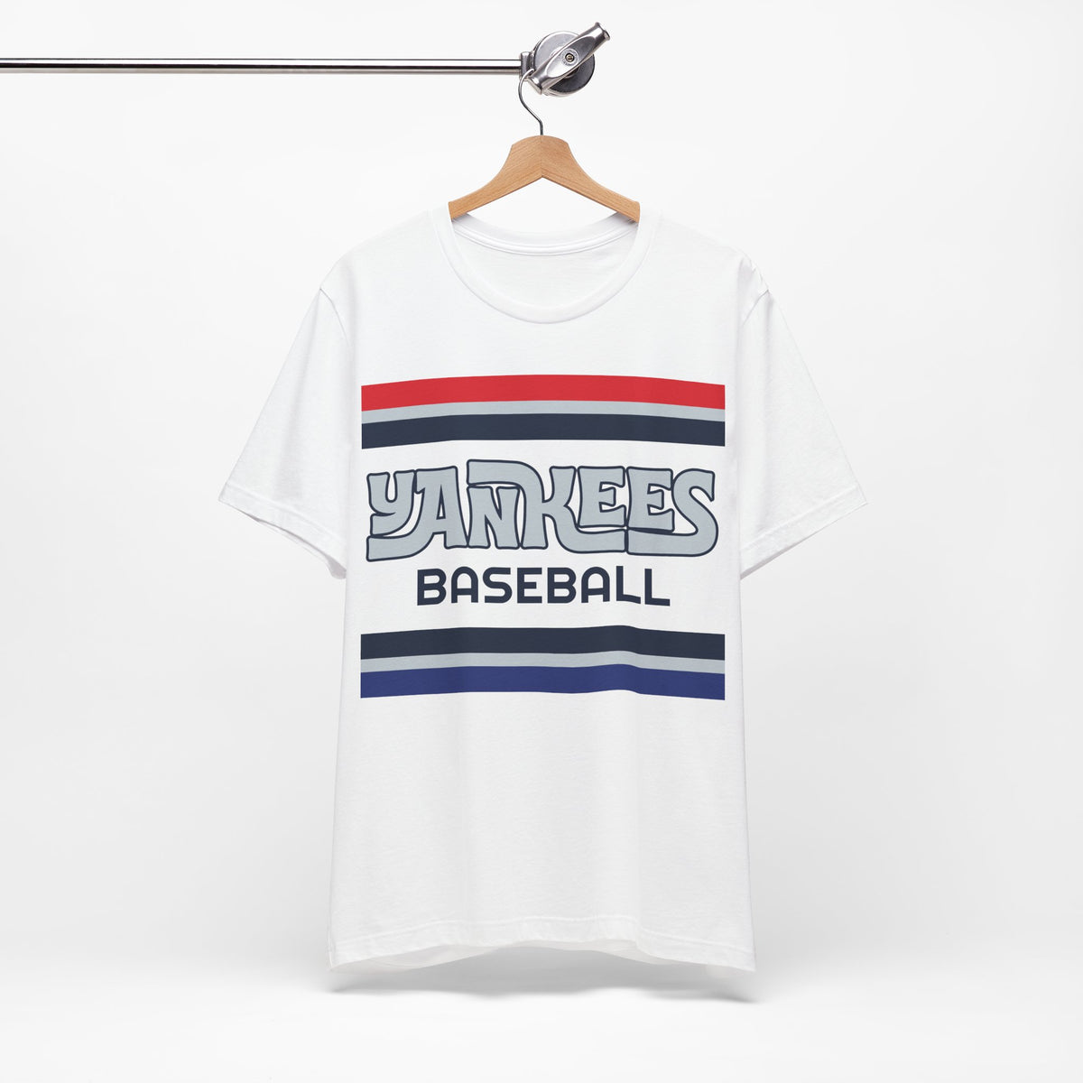 Retro Yankees Shirt, Vintage Striped Yankees T-Shirt