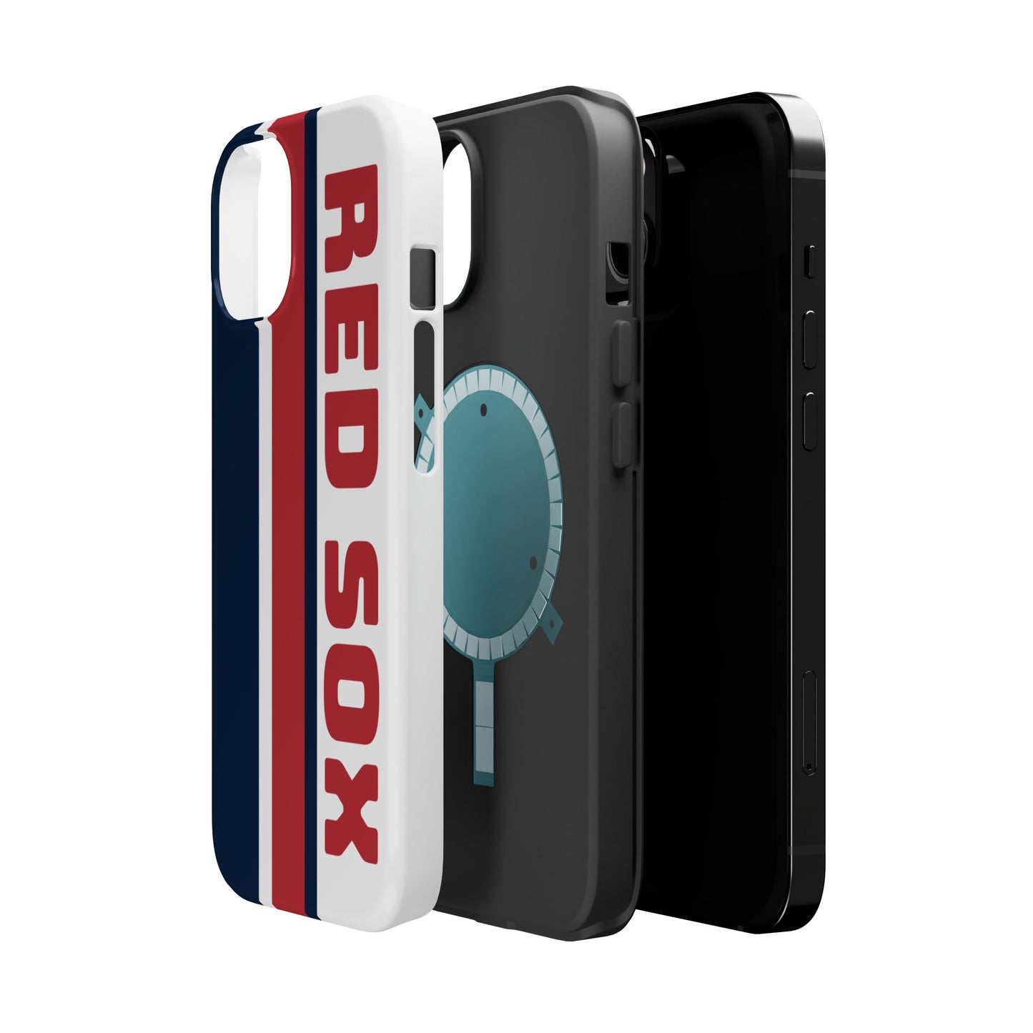 Red Sox Phone Case, Magnetic Phone Case, Retro Phone Case, Baseball Case for iPhone or Samsung
