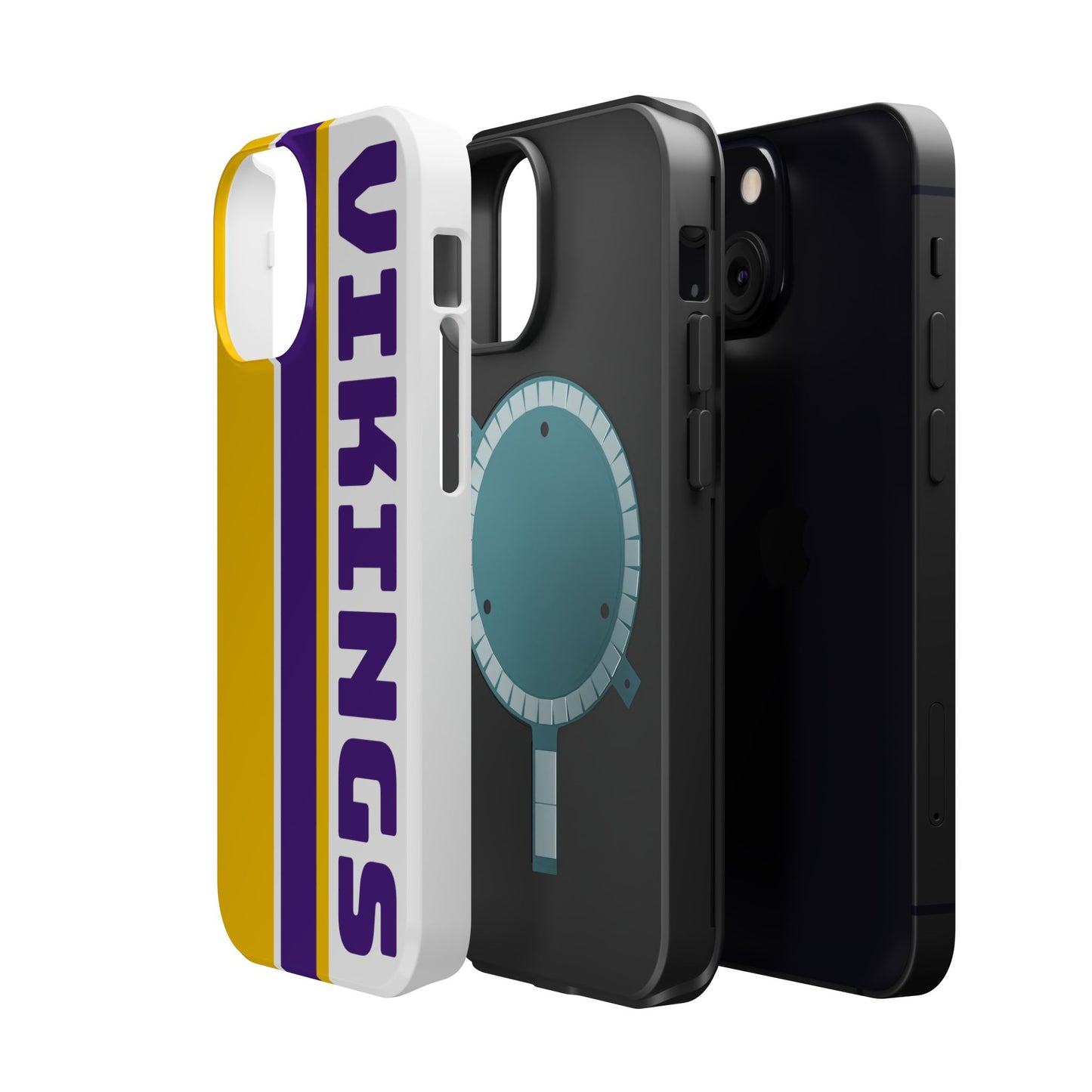Vikings Phone Case, Magnetic Phone Case, Retro Phone Case, Football Gifts