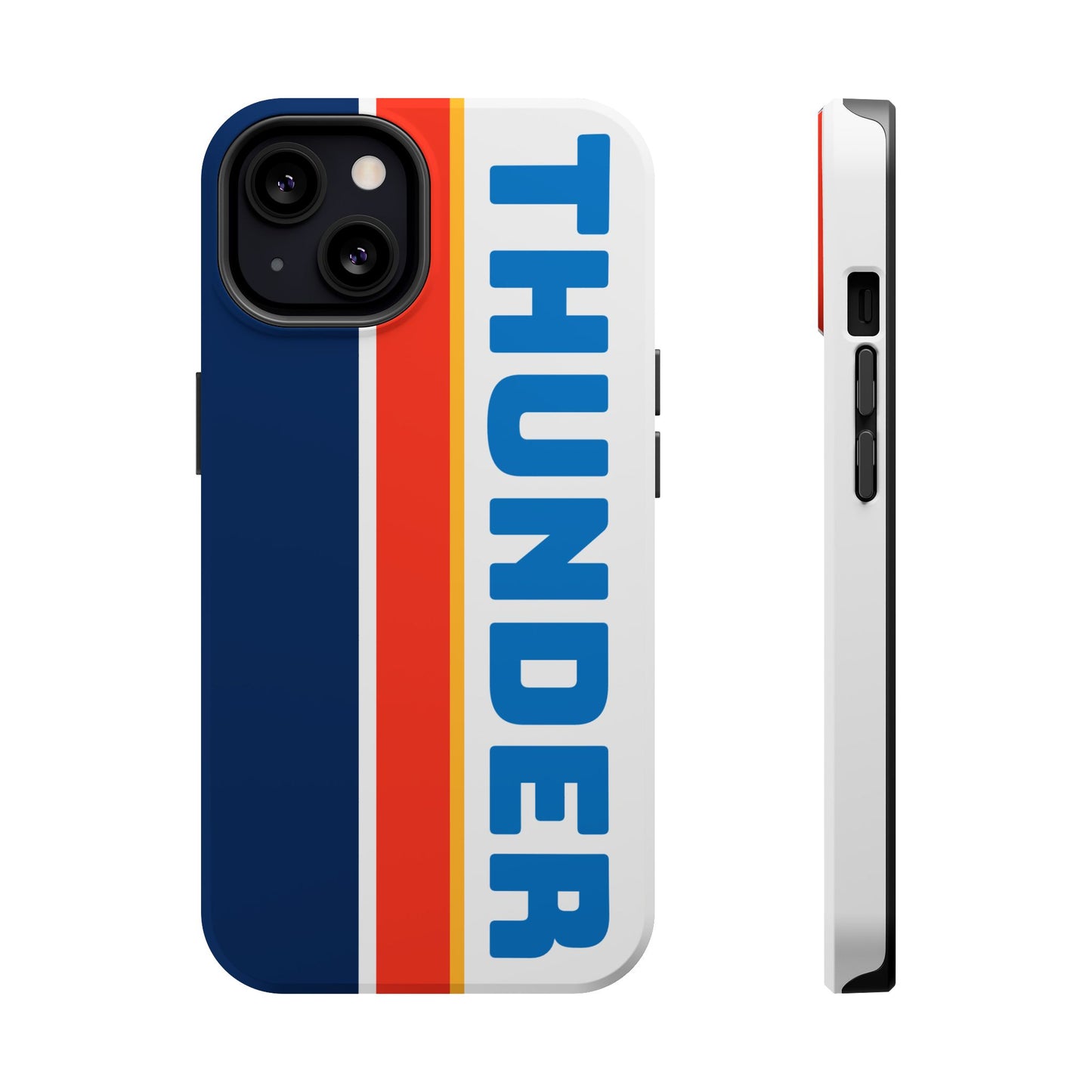 Thunder Phone Case, Magnetic Phone Case, Retro Phone Case, Basketball Gifts