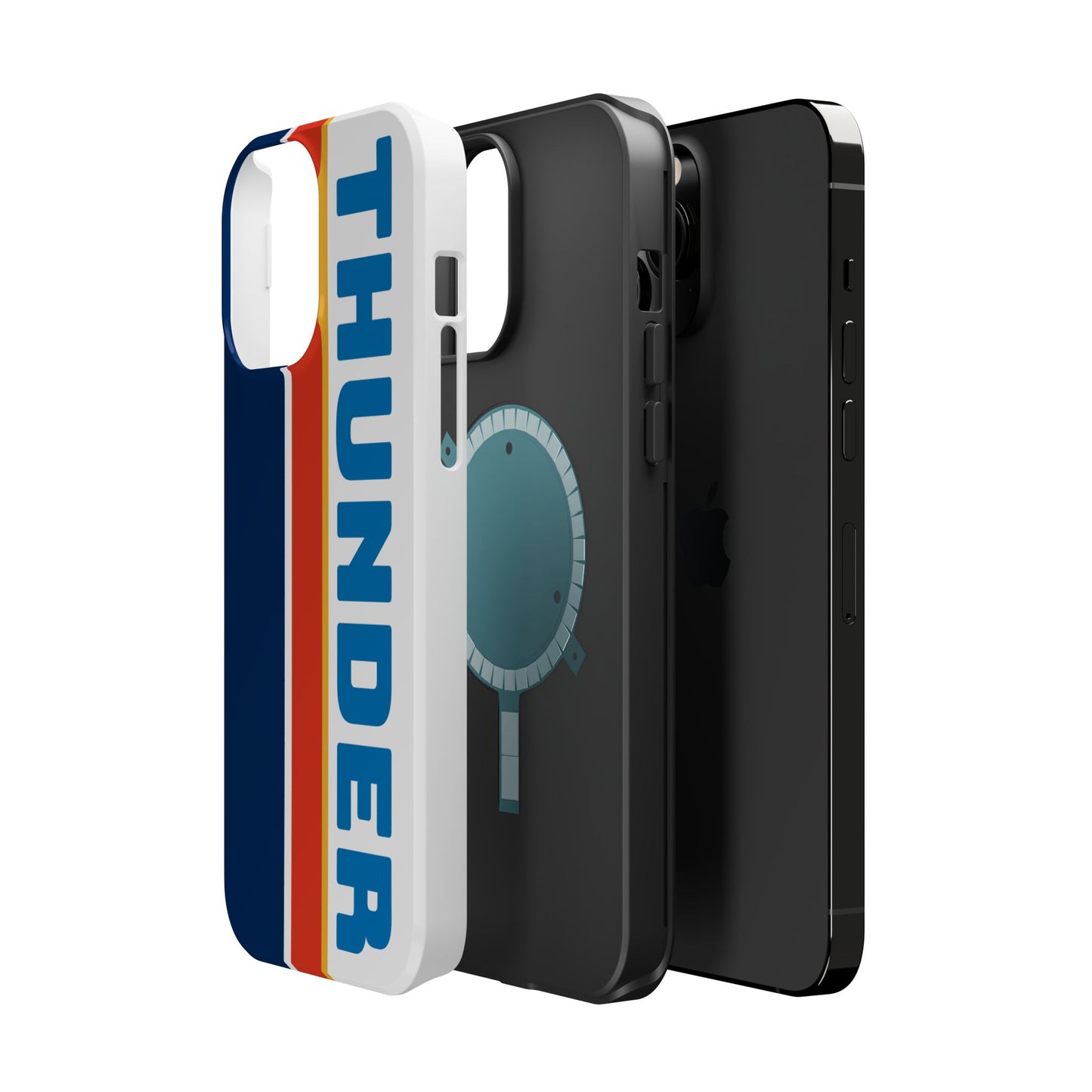 Thunder Phone Case, Magnetic Phone Case, Retro Phone Case, Basketball Gifts