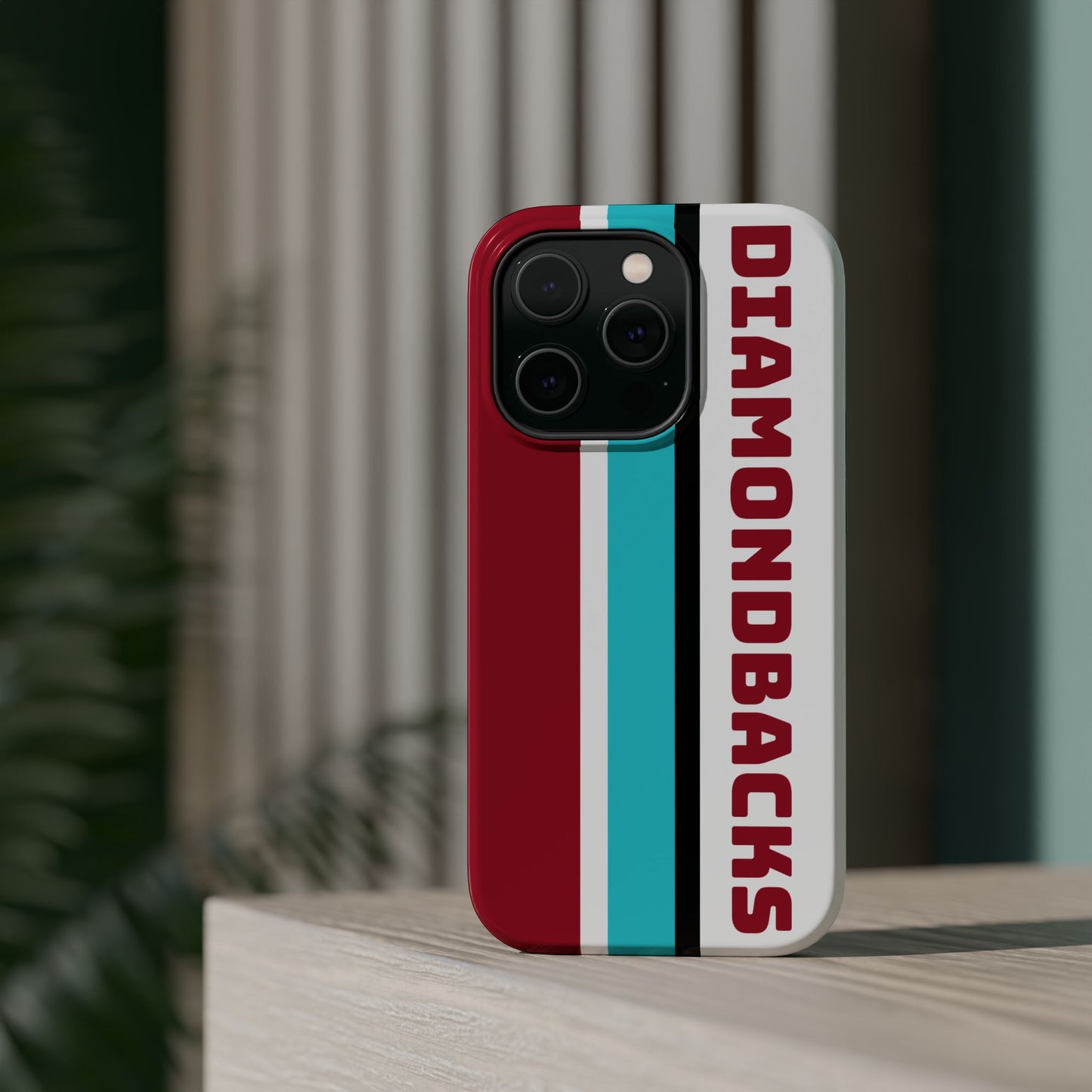 Diamondbacks Phone Case, Magnetic Phone Case, Retro Phone Case, Baseball Case for iPhone or Samsung