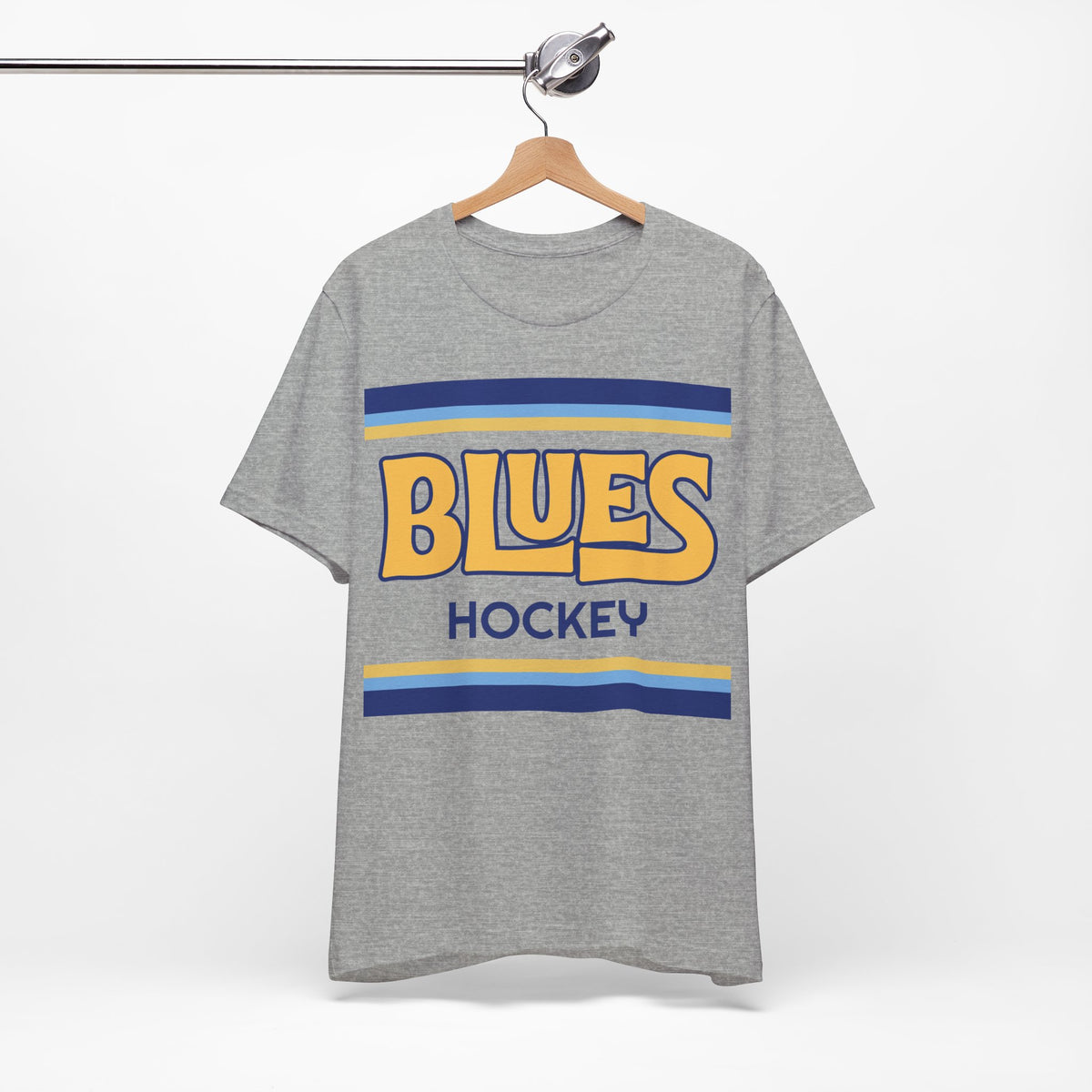 Retro Blues Shirt, Vintage Striped Blues T-Shirt