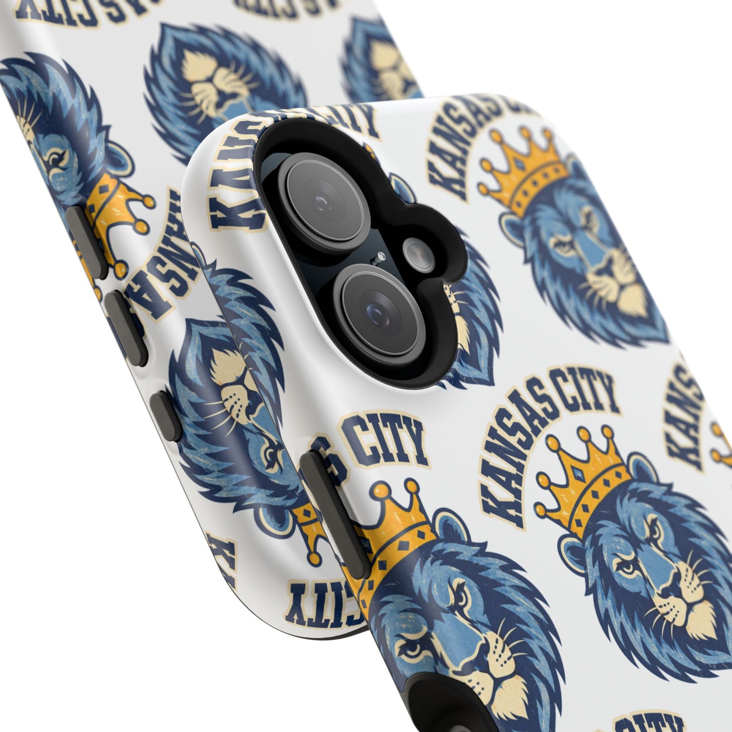 Lion Royals Pattern Phone Case, Magnetic Phone Case, Baseball Phone Case, Retro Phone Case