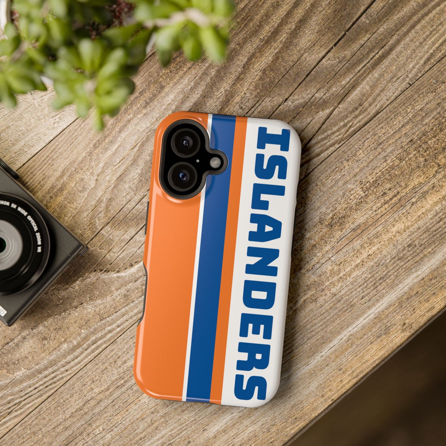 Islanders Phone Case, Magnetic Phone Case, Retro Phone Case, Hockey Gifts
