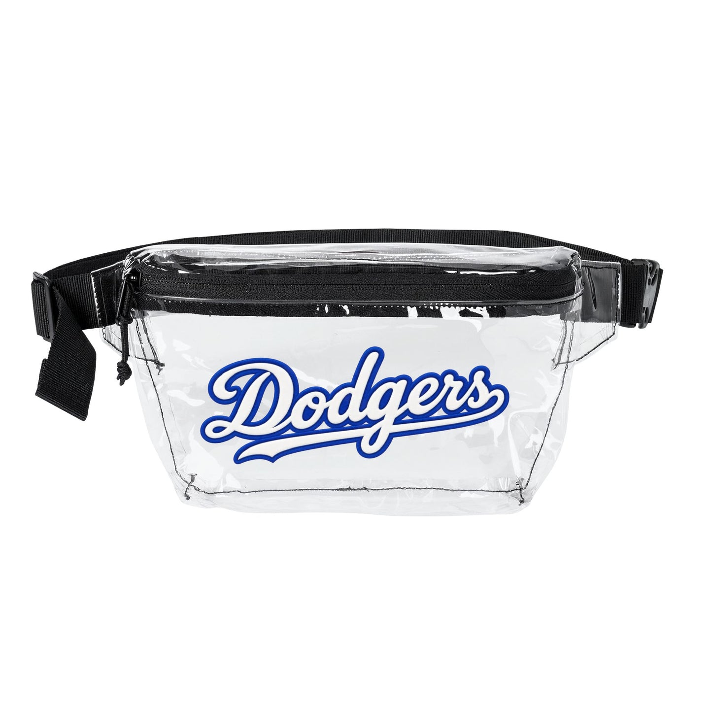 Dodgers Clear Stadium Bag, Baseball Belt Bag, Transparent Fanny Pack