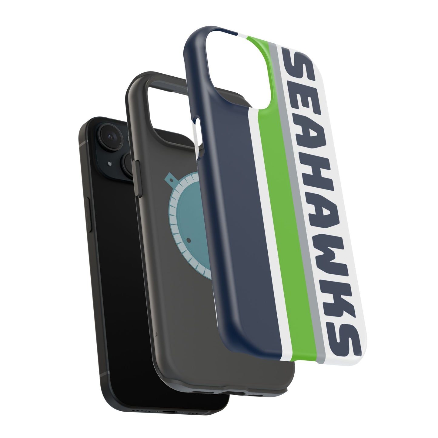Seahawks Phone Case, Magnetic Phone Case, Retro Phone Case, Football Case for iPhone or Samsung