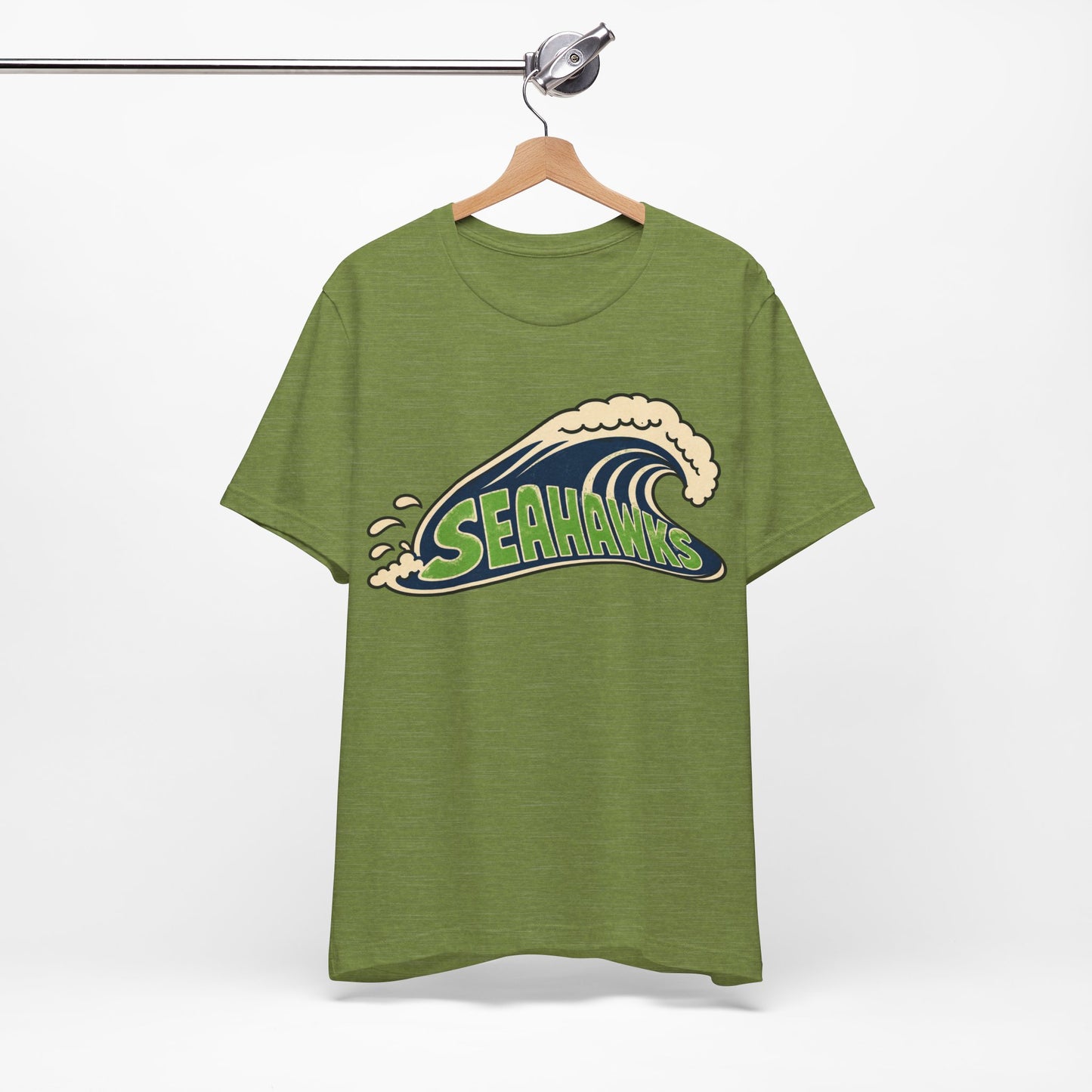 Seahawks Mascot T-Shirt, Retro Seahawks Graphic Tee, Football Shirt
