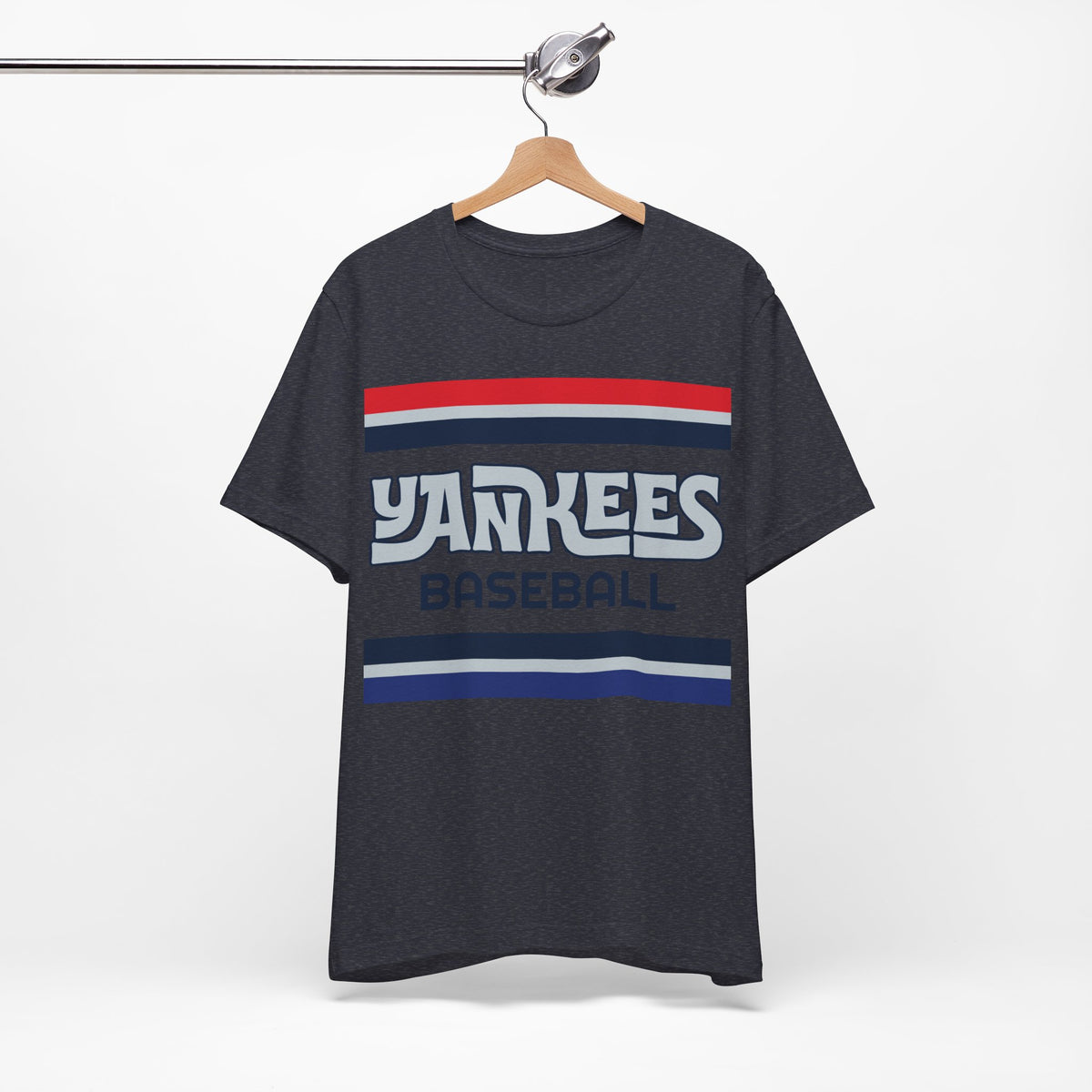 Retro Yankees Shirt, Vintage Striped Yankees T-Shirt