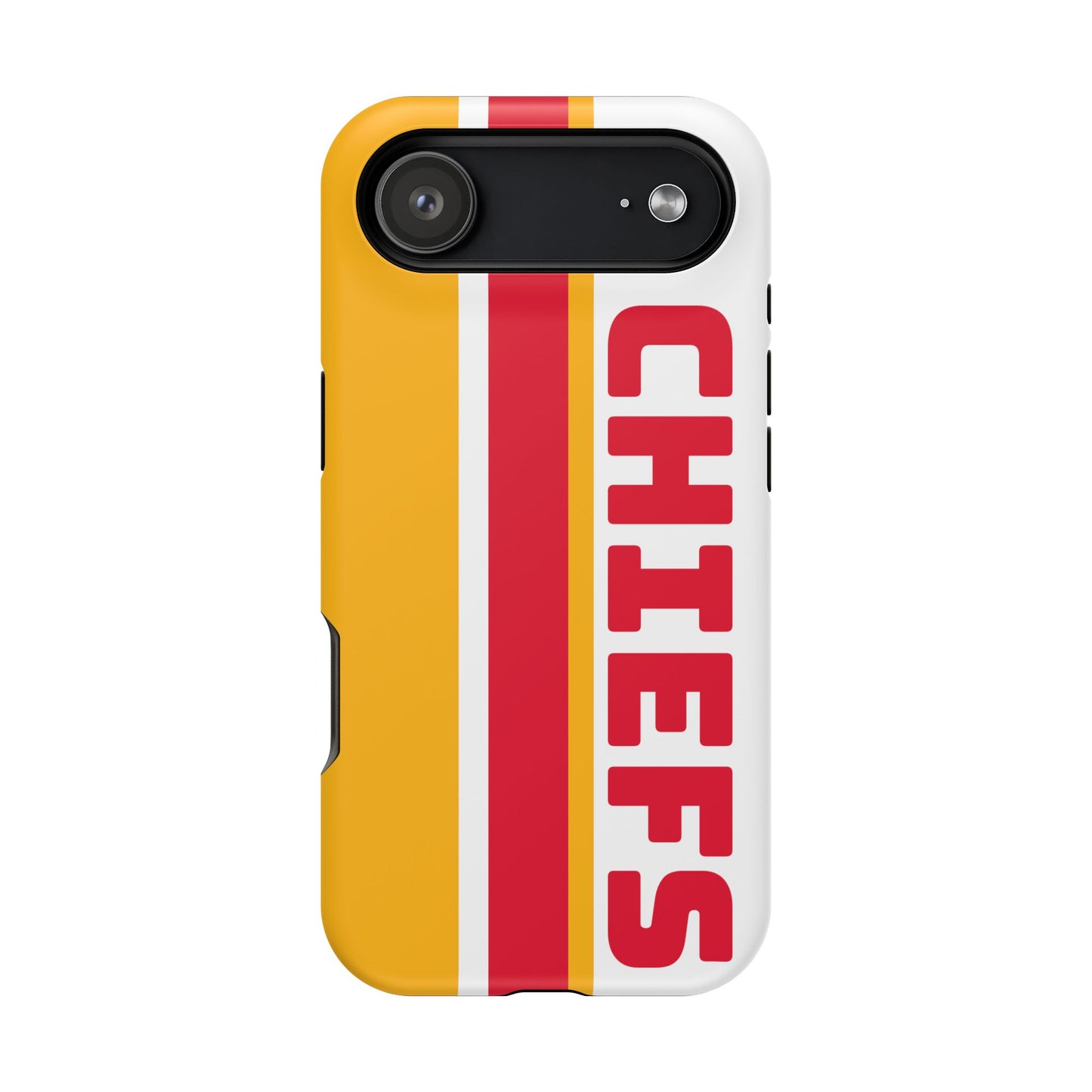 Chiefs Phone Case, Magnetic Phone Case, Retro Phone Case, Baseball Case for iPhone or Samsung, Chiefs Football Gifts