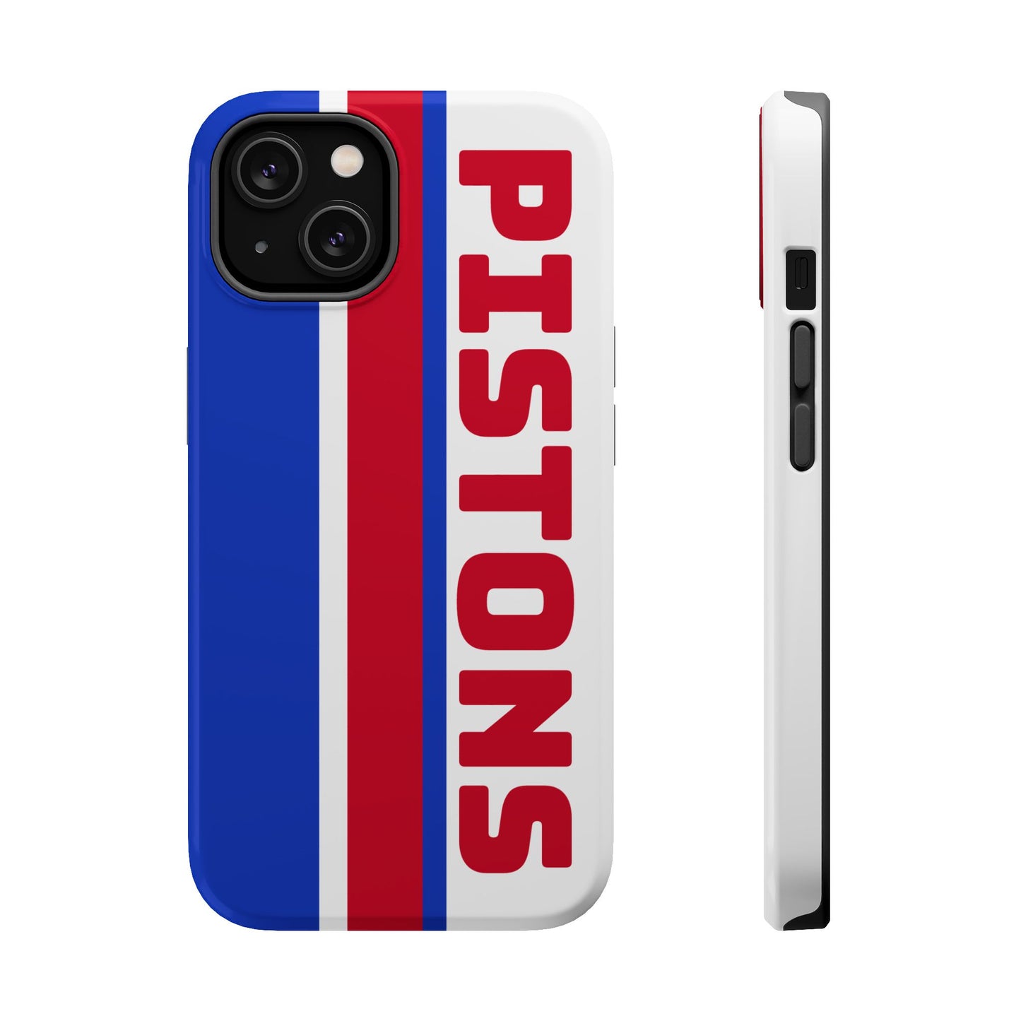 Pistons Phone Case, Magnetic Phone Case, Retro Phone Case, Basketball Gifts