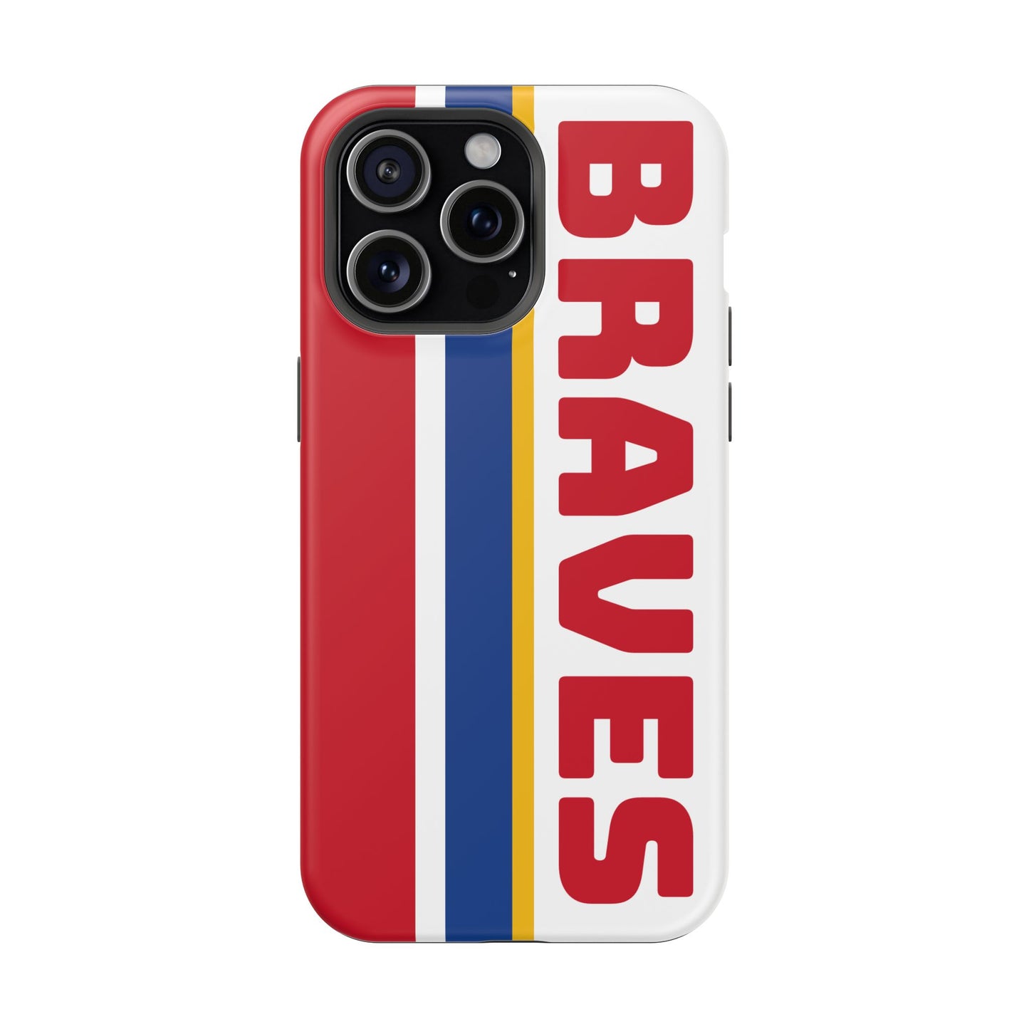 Braves Phone Case, Magnetic Phone Case, Baseball Phone Case, Retro Phone Case