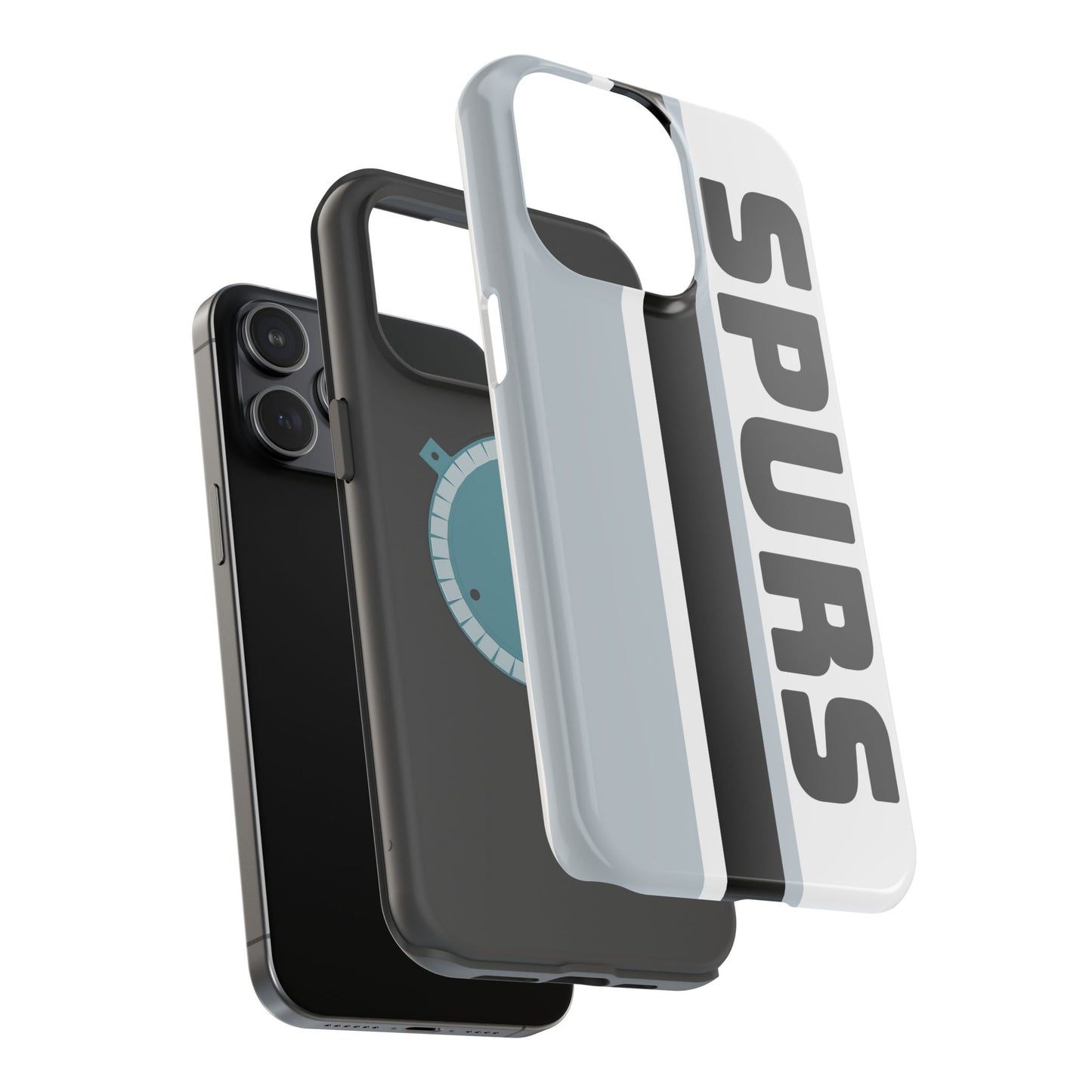 Spurs Phone Case, Magnetic Phone Case, Retro Phone Case, Basketball Gifts