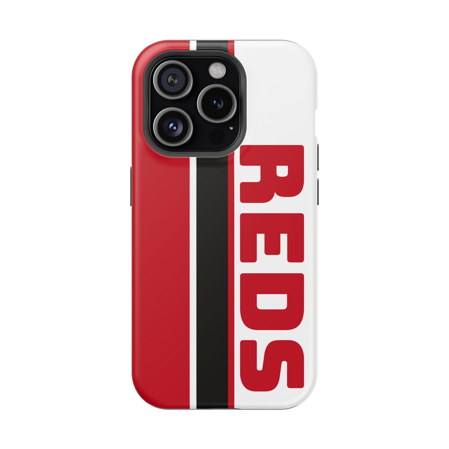 Reds Phone Case, Magnetic Phone Case, Retro Phone Case, Baseball Case for iPhone or Samsung, Reds Baseball Case