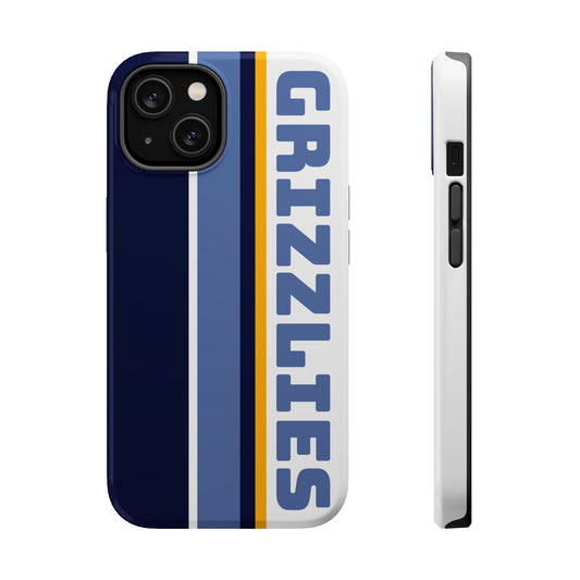 Grizzlies Phone Case, Magnetic Phone Case, Retro Phone Case