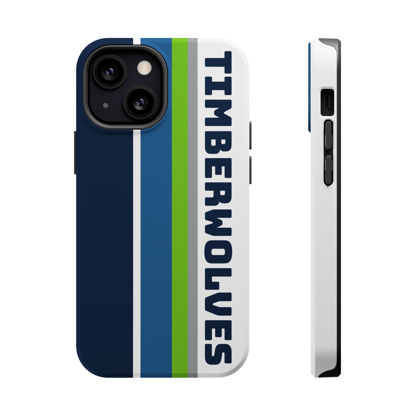 Timberwolves Phone Case, Magnetic Phone Case, Retro Phone Case, Basketball Gifts