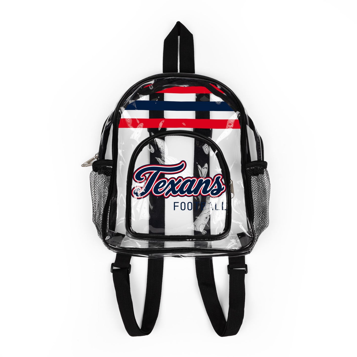 Texans Clear Bag, Clear Stadium Backpack, Transparent Game Day Backpack