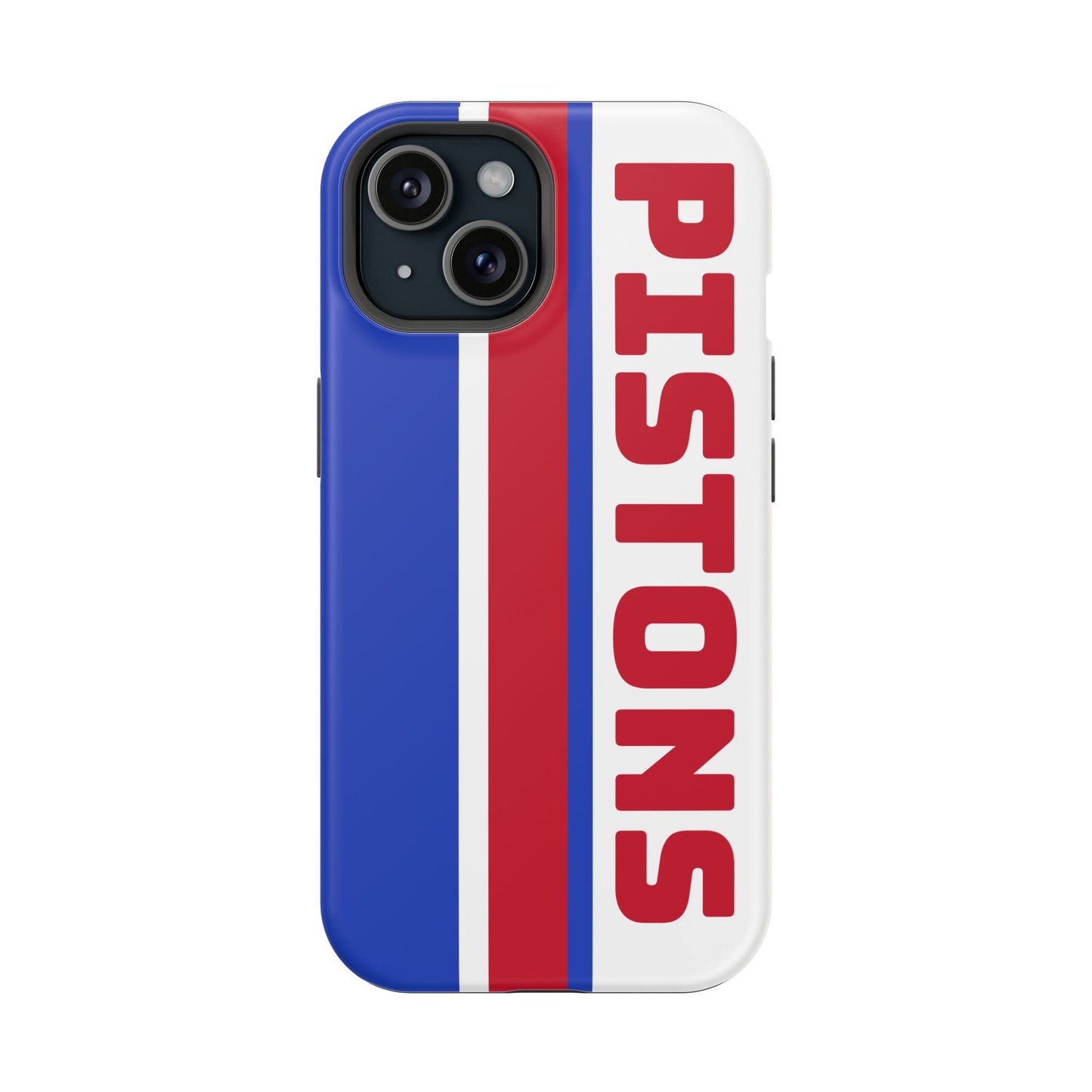 Pistons Phone Case, Magnetic Phone Case, Retro Phone Case, Basketball Gifts