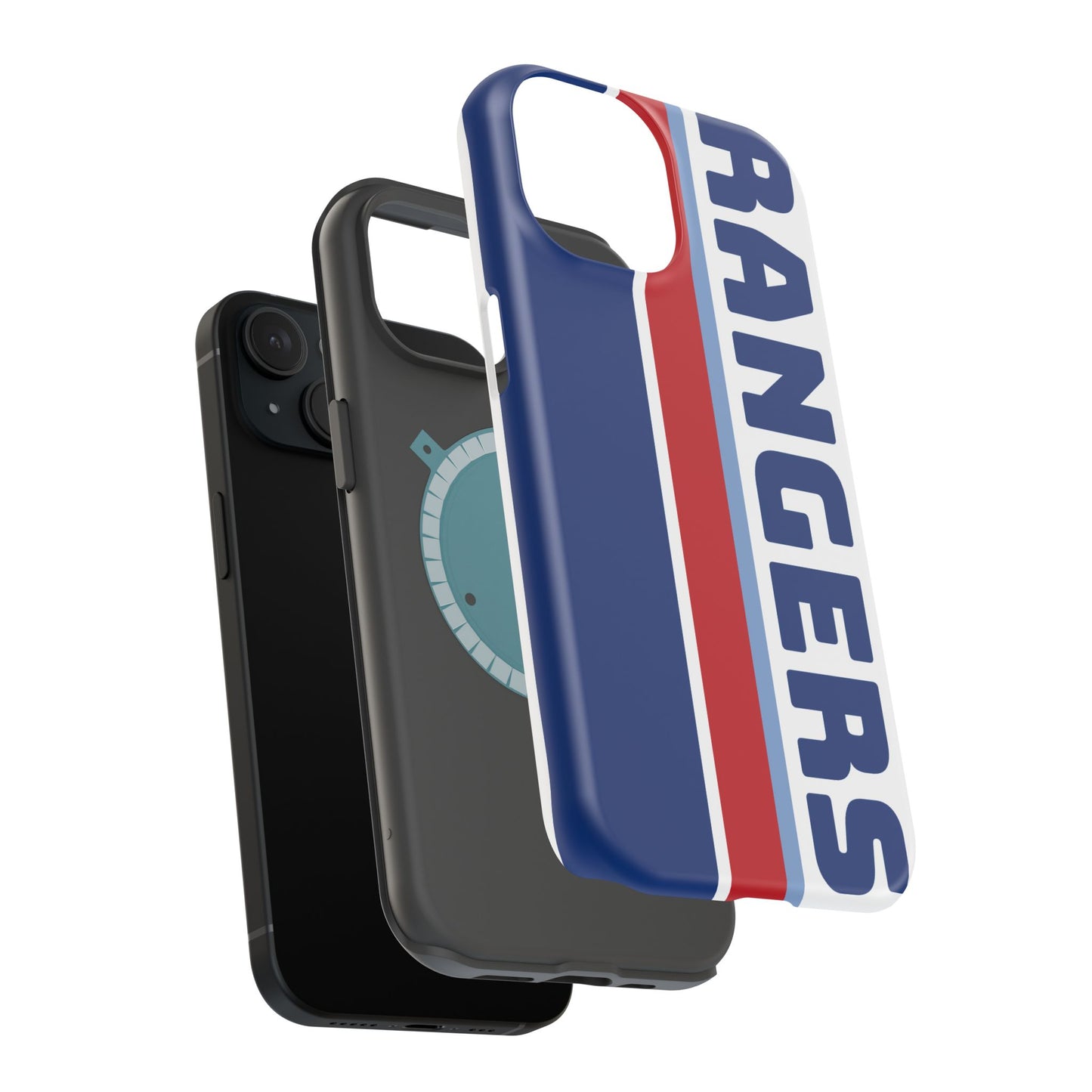 Rangers Phone Case, Magnetic Phone Case, Retro Phone Case, Baseball iPhone or Samsung Case