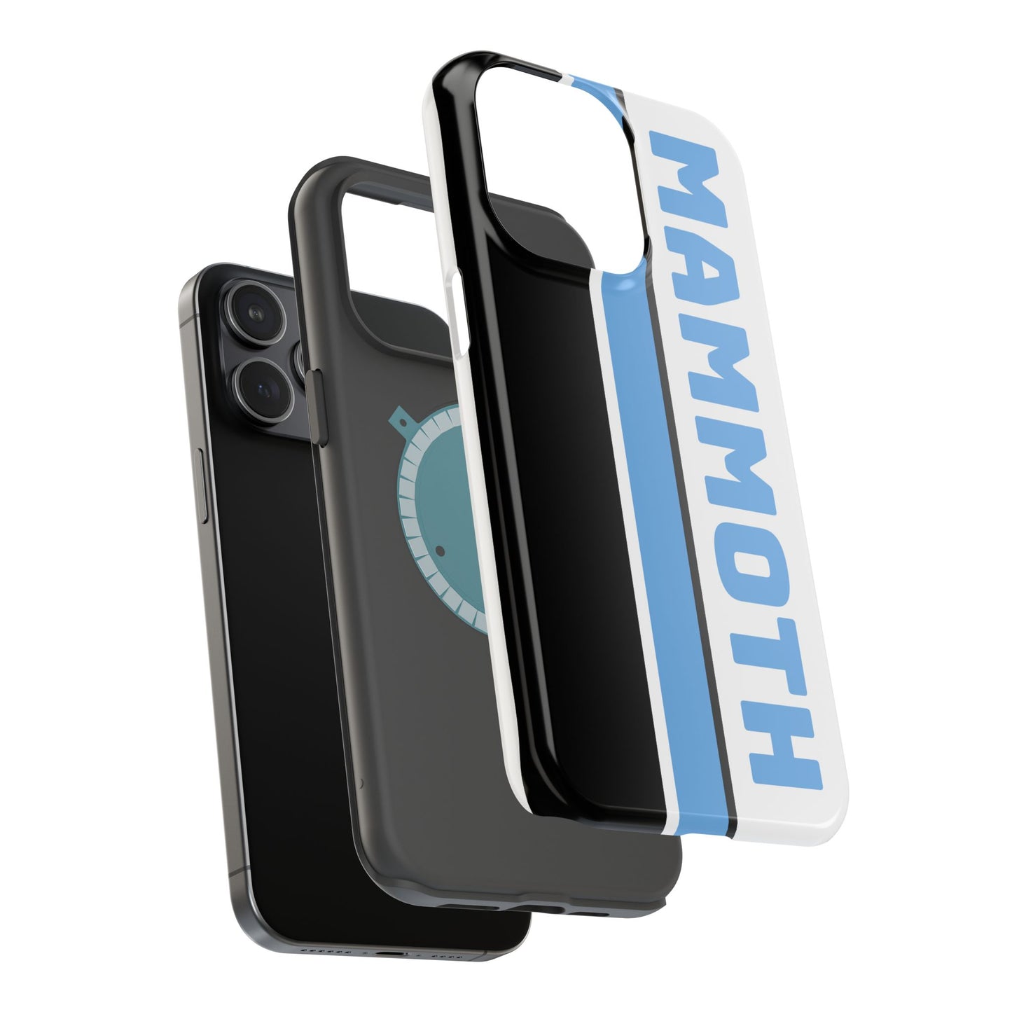 Mammoth Phone Case, Magnetic Phone Case, Retro Phone Case, Hockey Gifts