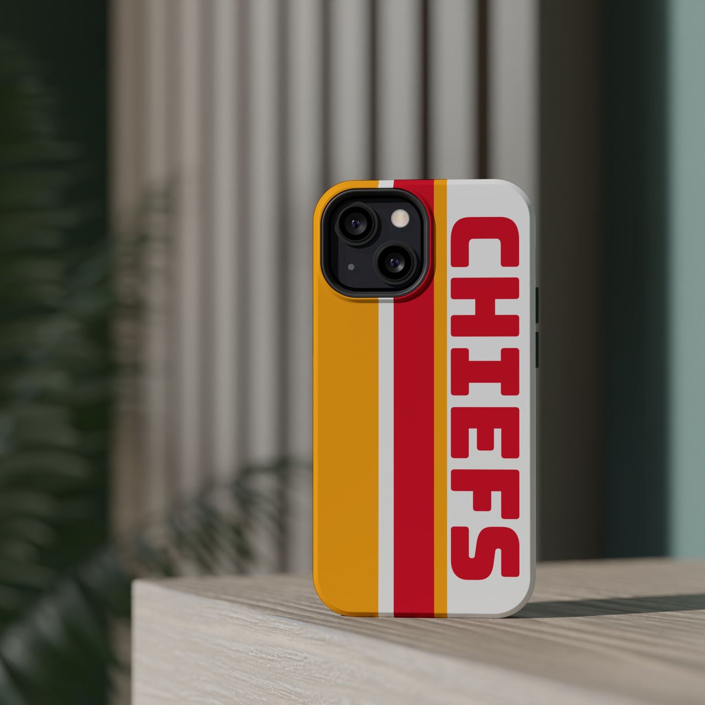 Chiefs Phone Case, Magnetic Phone Case, Retro Phone Case, Baseball Case for iPhone or Samsung, Chiefs Football Gifts