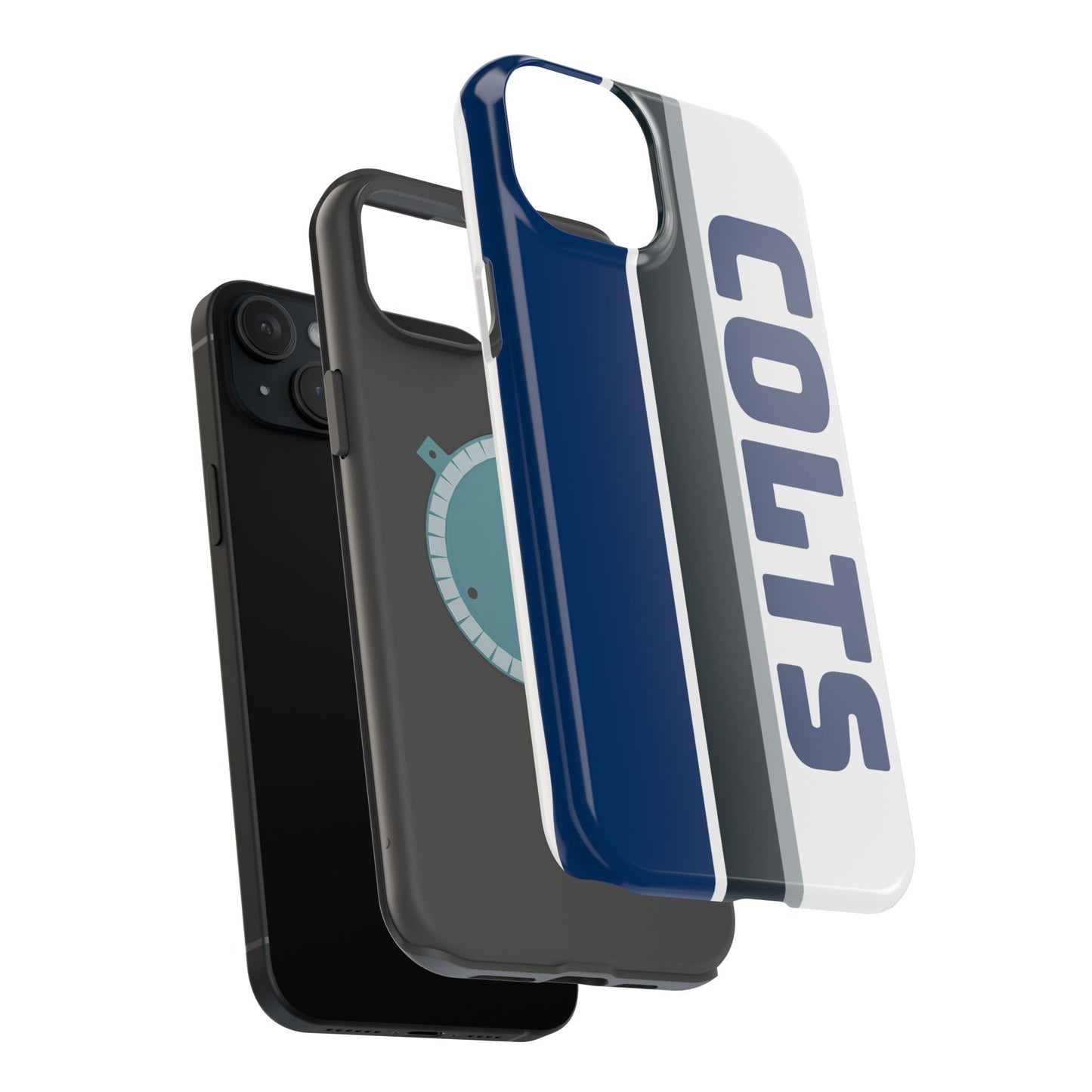 Colts Phone Case, Magnetic Phone Case, Retro Phone Case, Football Gifts