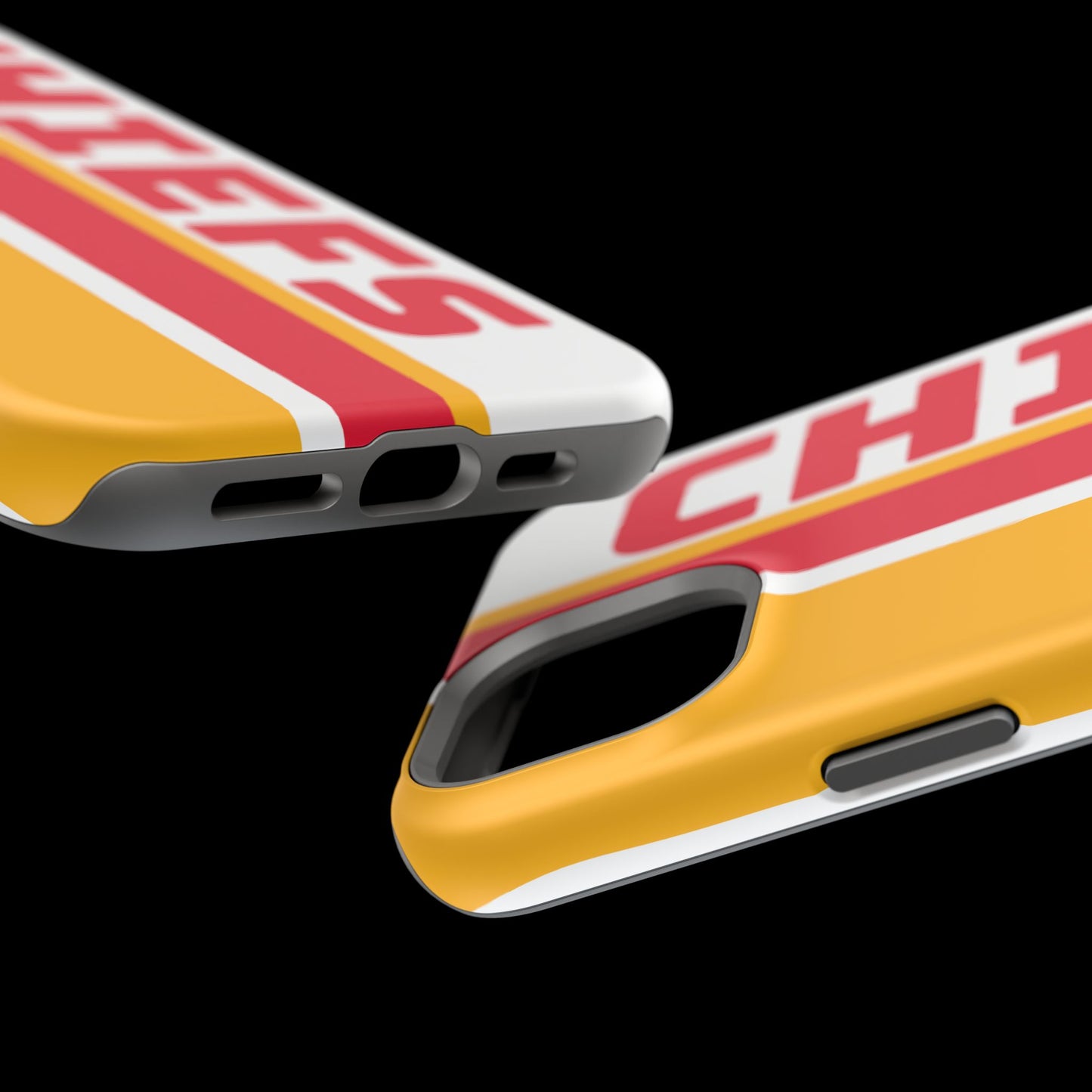 Chiefs Phone Case, Magnetic Phone Case, Retro Phone Case, Baseball Case for iPhone or Samsung, Chiefs Football Gifts