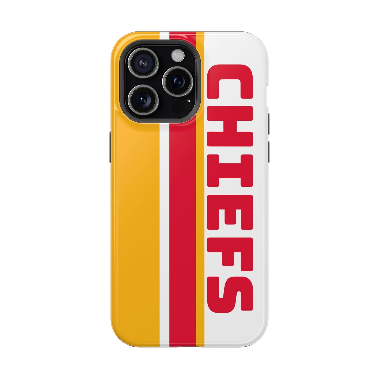 Chiefs Phone Case, Magnetic Phone Case, Retro Phone Case, Baseball Case for iPhone or Samsung, Chiefs Football Gifts