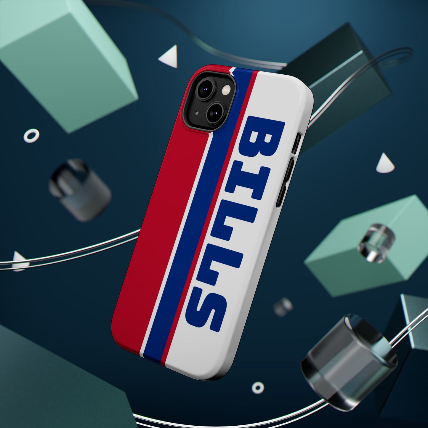 Bills Phone Case, Magnetic Phone Case, Retro Phone Case, Matte/Glossy Phone Case, Football Gifts