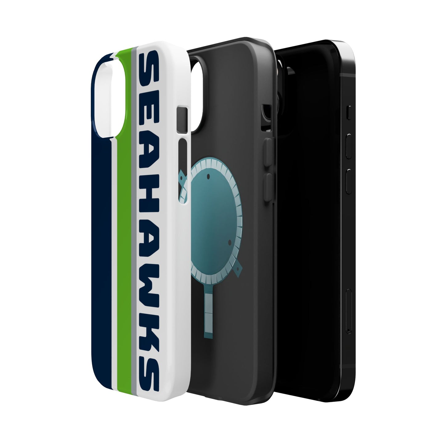 Seahawks Phone Case, Magnetic Phone Case, Retro Phone Case, Football Case for iPhone or Samsung