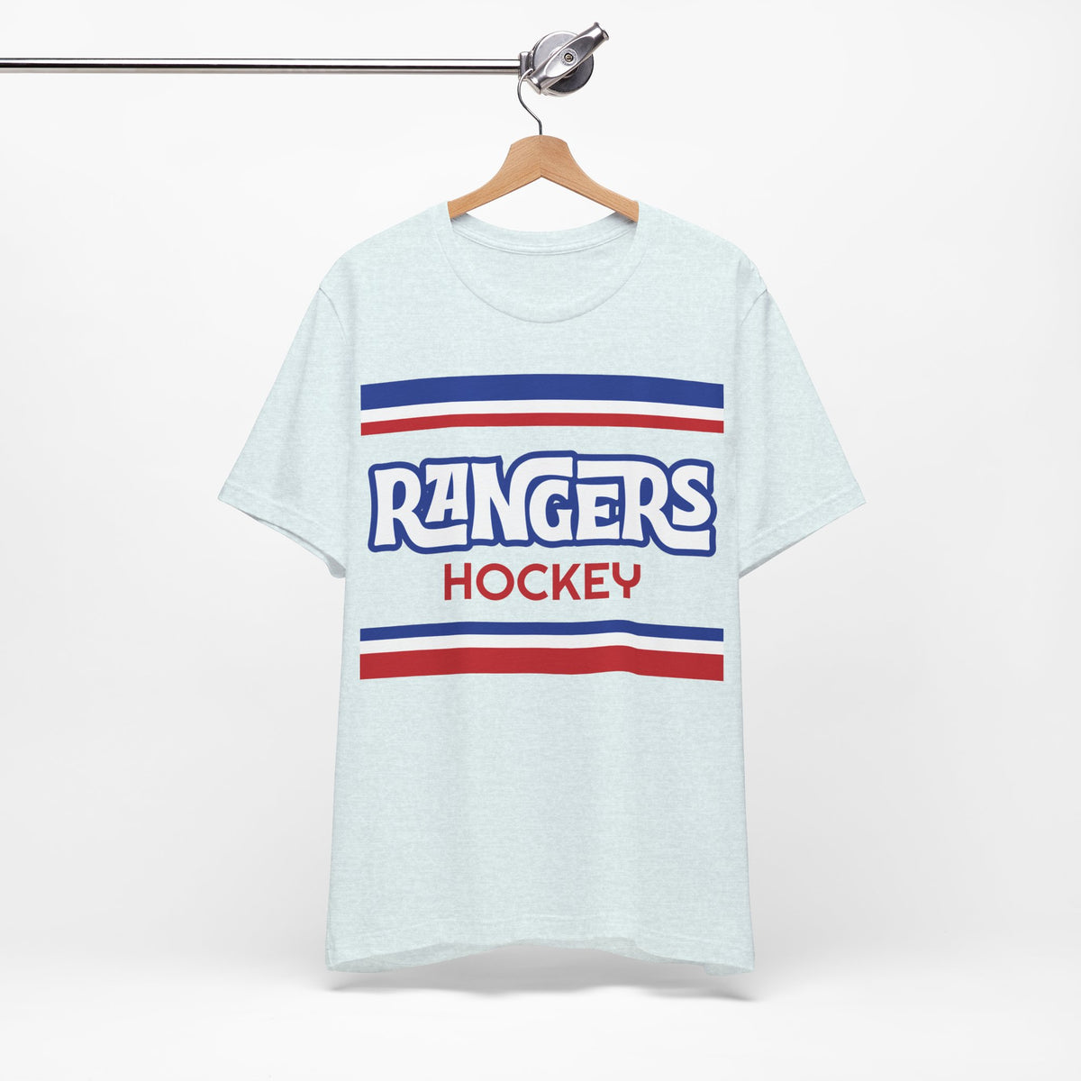 Retro Rangers Shirt, Vintage Striped Rangers Hockey T-Shirt