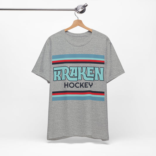 Retro Kraken Shirt, Vintage Striped Kraken T-Shirt