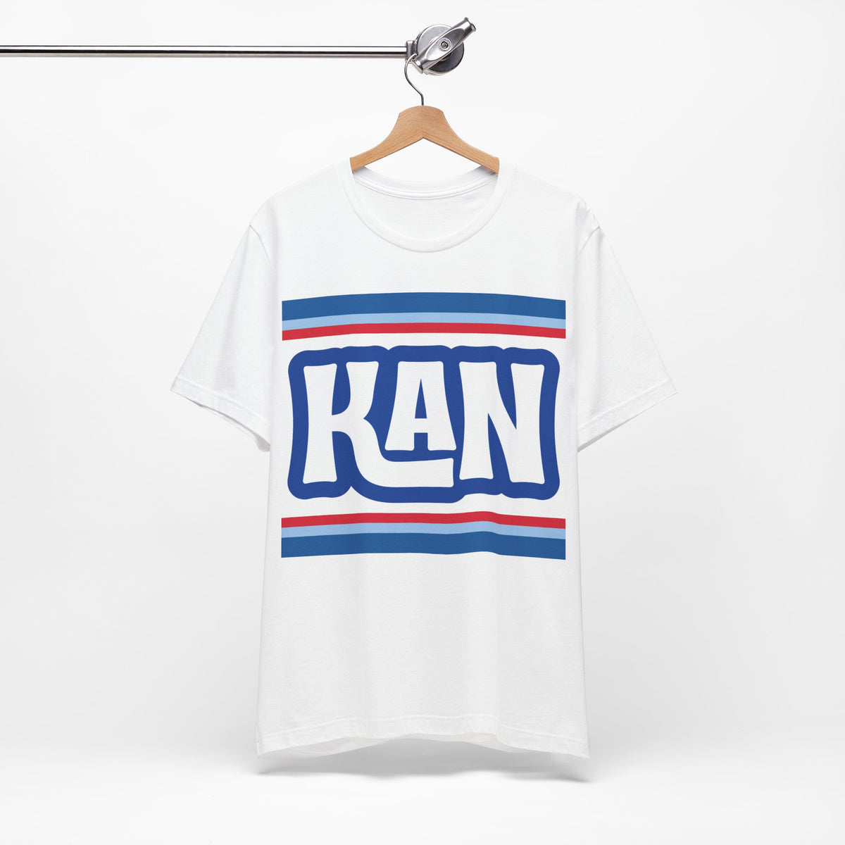 Retro KAN Shirt, Vintage Striped KAN T-Shirt