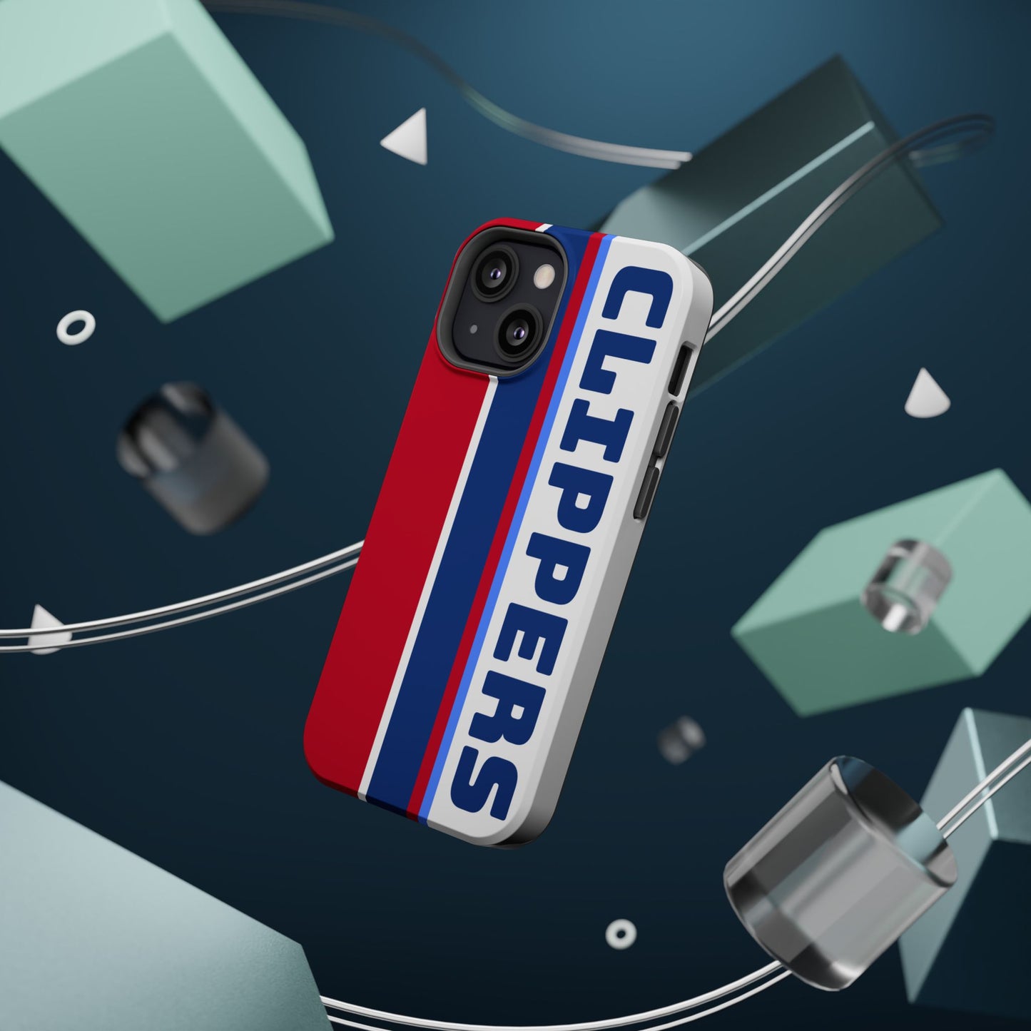 Clippers Phone Case, Magnetic Phone Case, Retro Phone Case