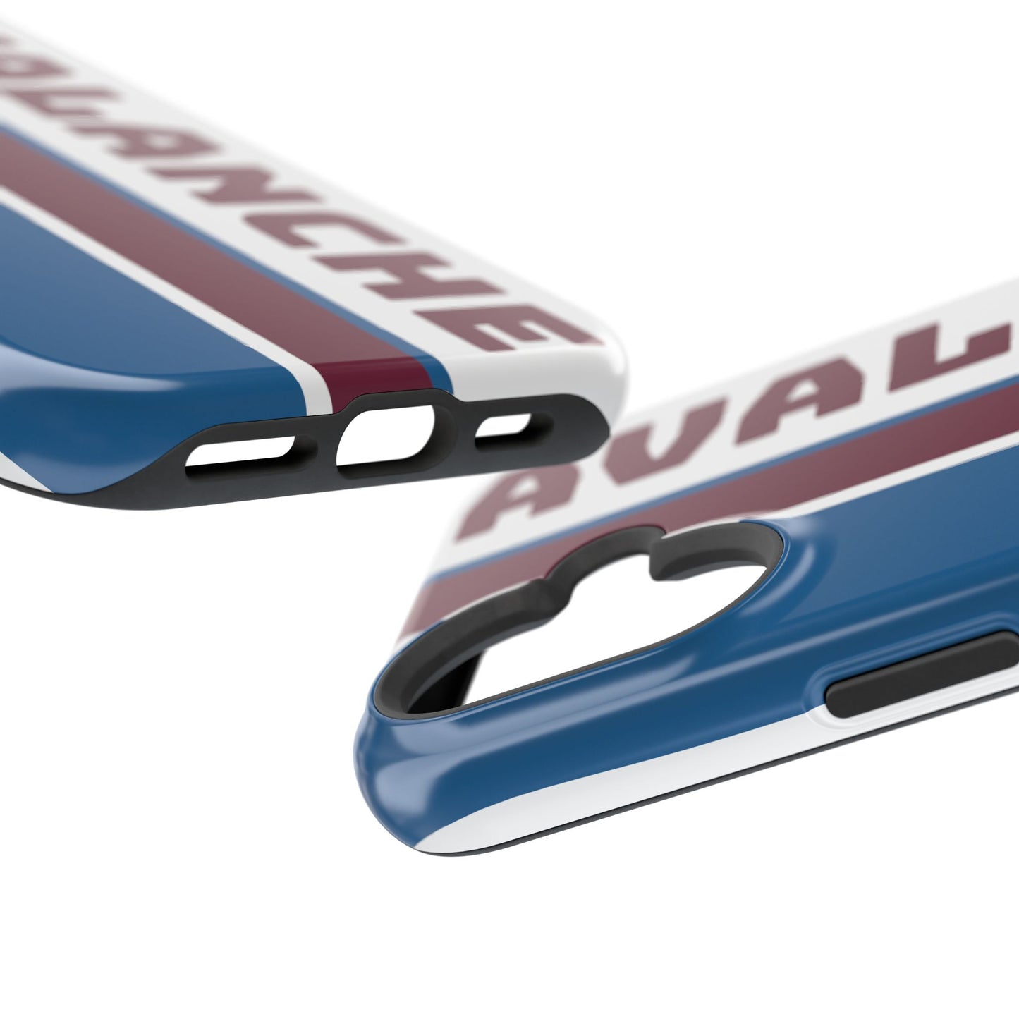 Avalanche Phone Case, Magnetic Phone Case, Retro Phone Case, Matte/Glossy Phone Case, Hockey Gifts