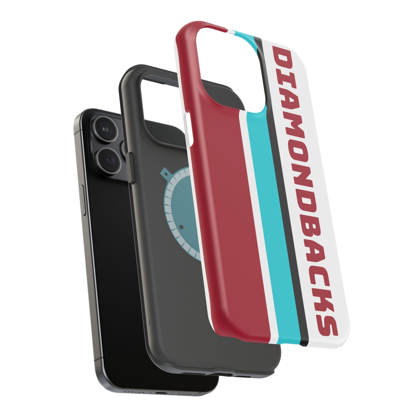 Diamondbacks Phone Case, Magnetic Phone Case, Retro Phone Case, Baseball Case for iPhone or Samsung
