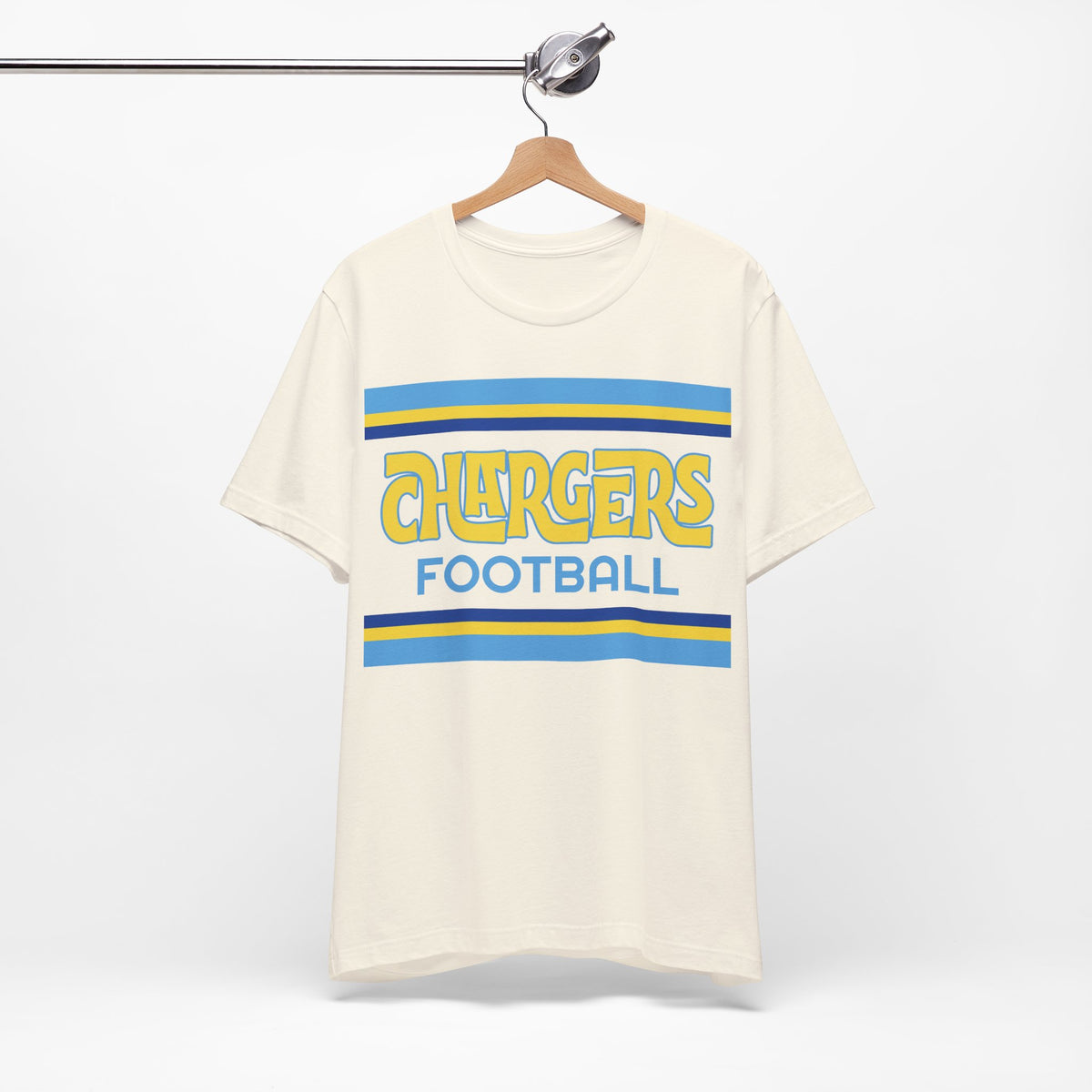 Chargers Football T-Shirt, Retro Chargers Tee