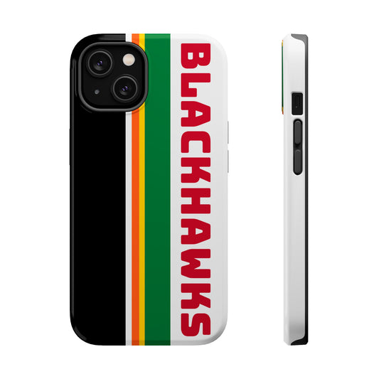 Blackhawks Phone Case, Magnetic Phone Case, Hockey Phone Case, Retro Phone Case