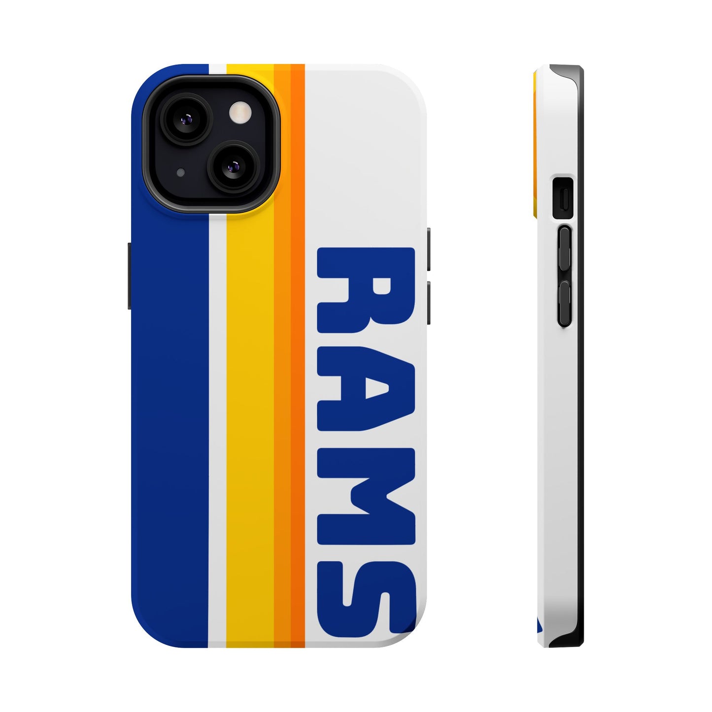 Rams Phone Case, Magnetic Phone Case, Retro Phone Case, Football Case for iPhone or Samsung