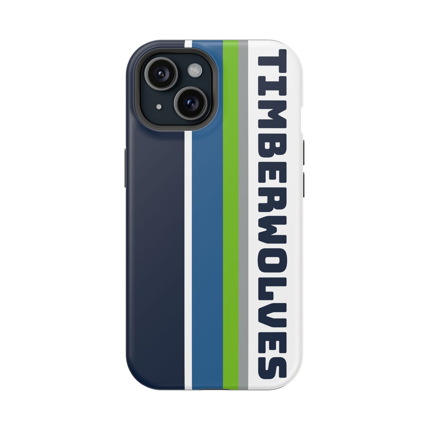 Timberwolves Phone Case, Magnetic Phone Case, Retro Phone Case, Basketball Gifts