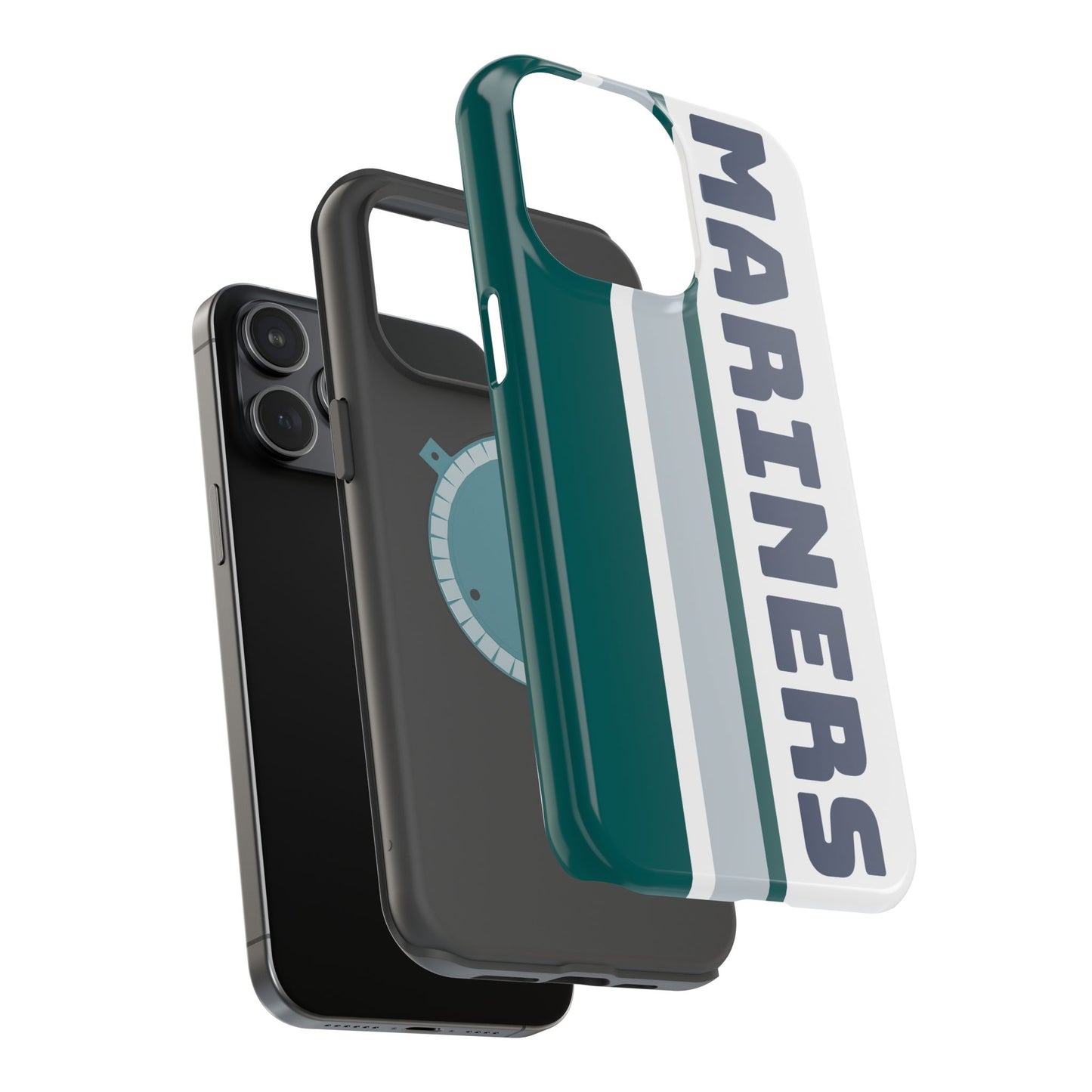 Mariners Baseball Phone Case, Retro Phone Case, Case for iPhone, Case for Samsung